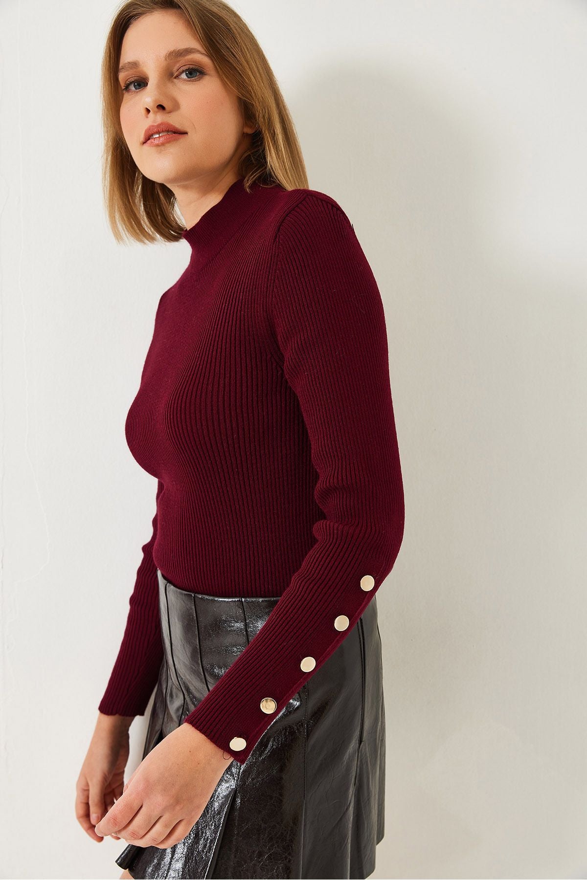 Women's Arms button detailed knitwear sweater 20247564