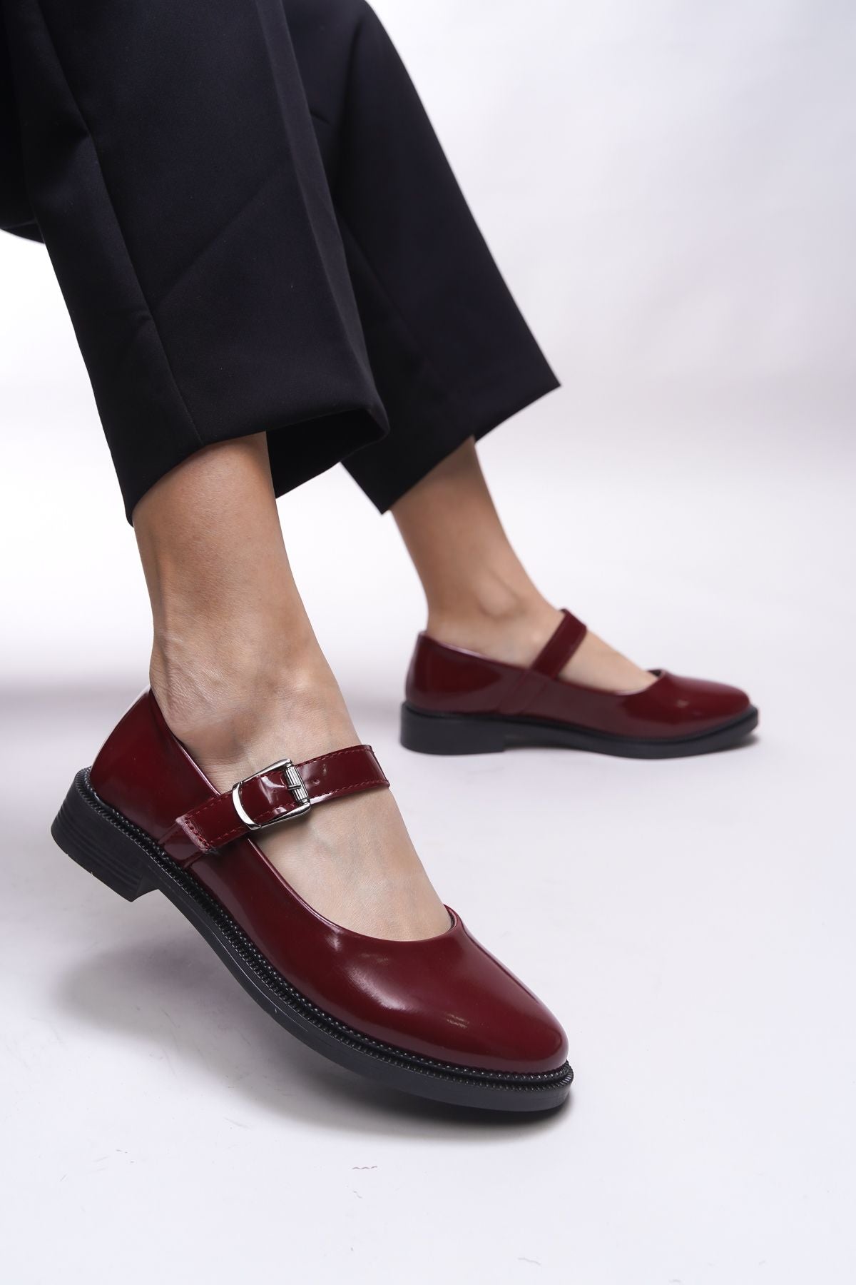 Saelheira Woman Babet 0012250 Bordeaux Patent Leather