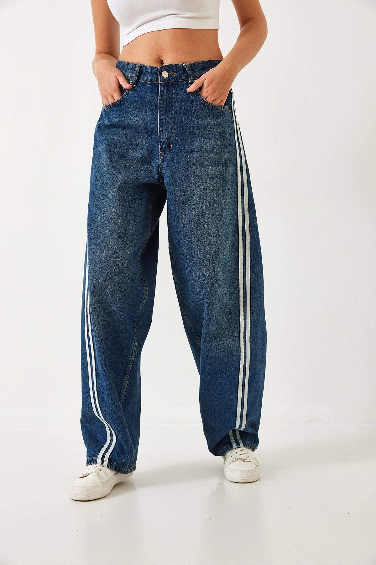 Women's sides with double lane pants 441 60261059