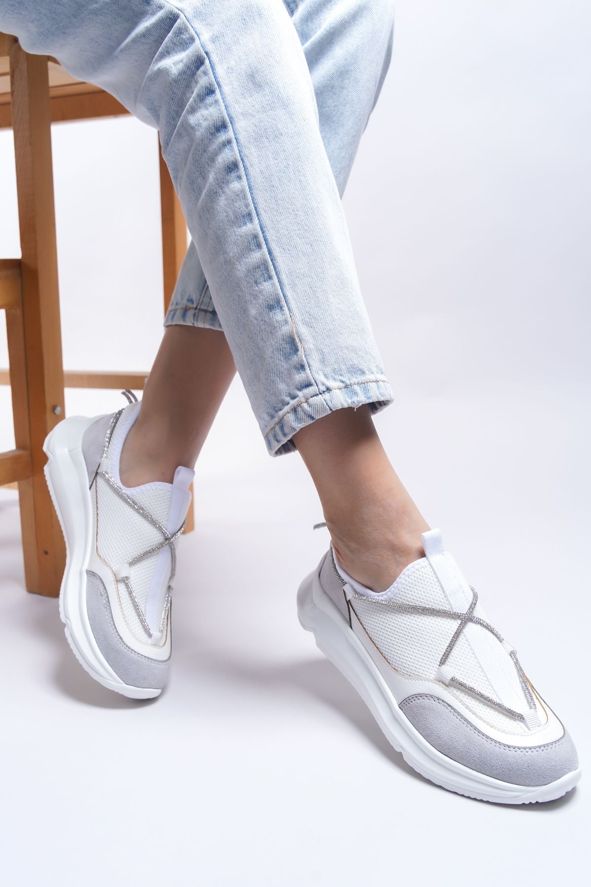 Arennora Woman Sneaker 0012428 White