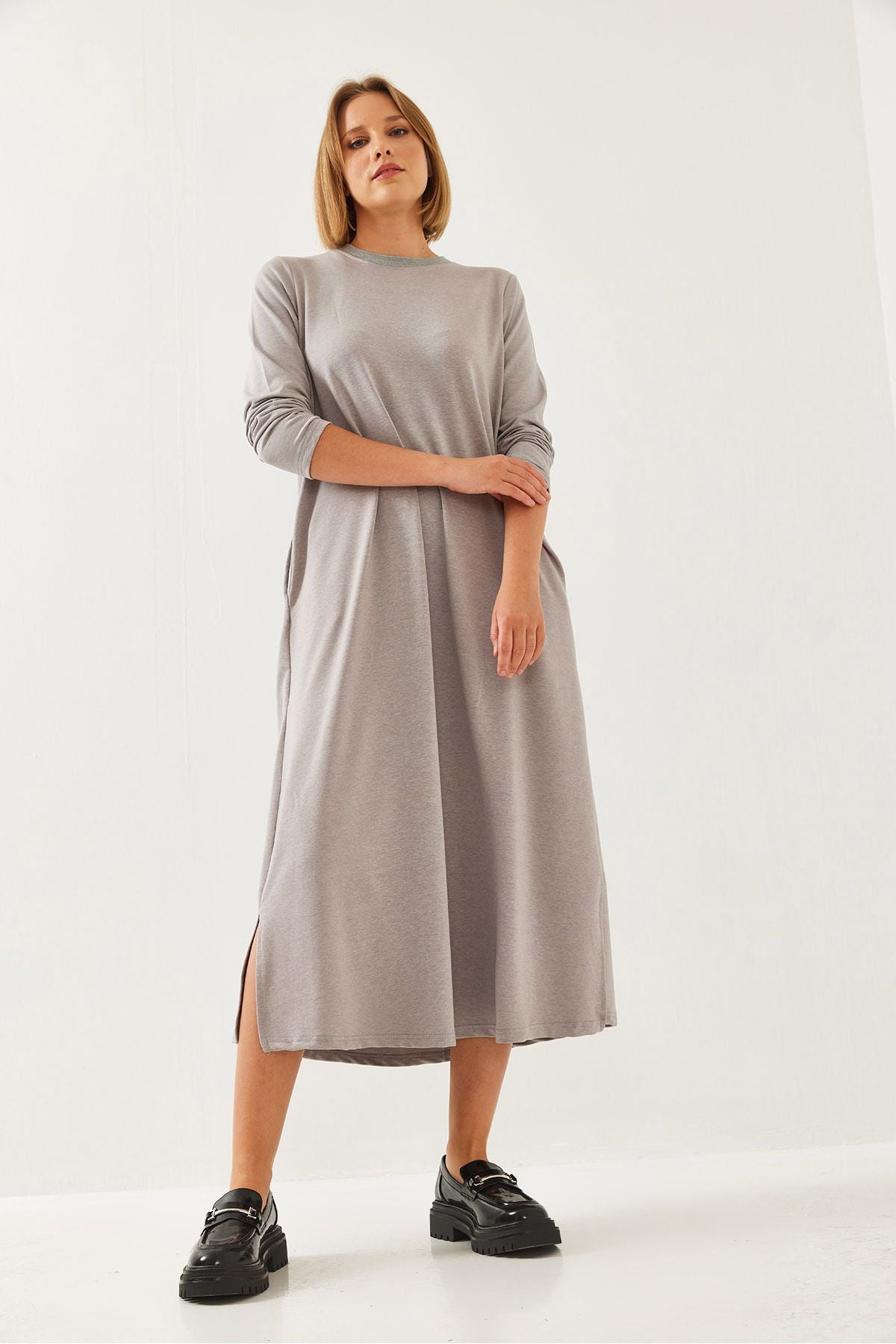 Woman Long Clash Dress 60351253