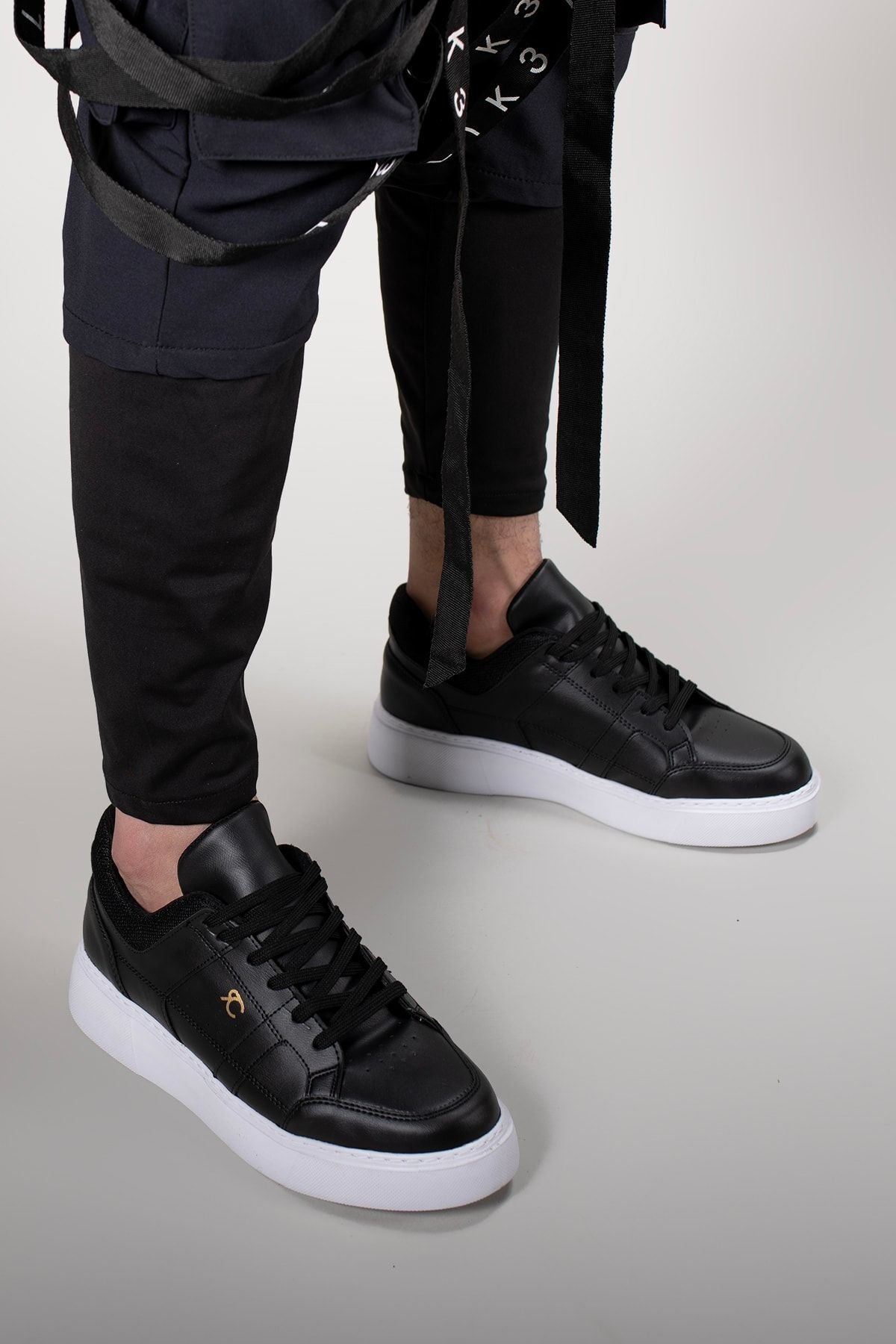 Unisex Sneaker 00123500 Black White