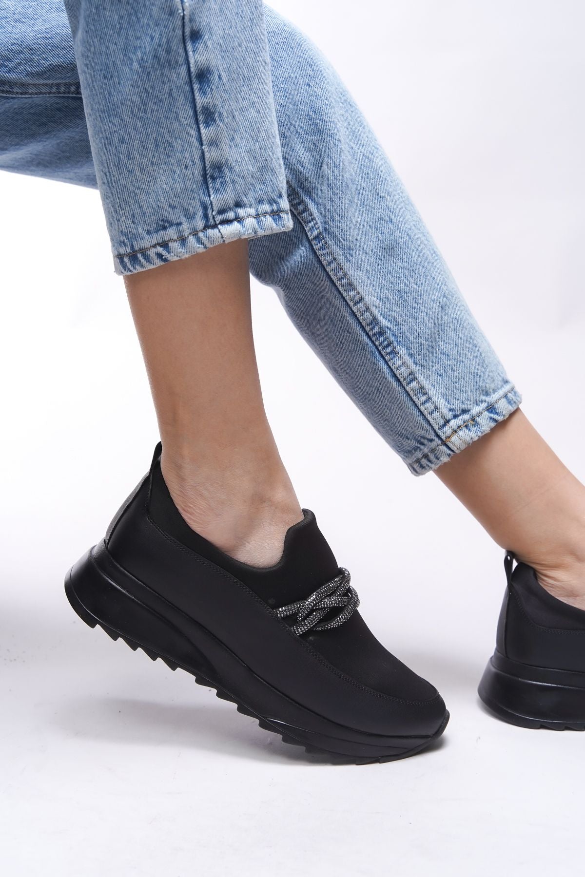 Gaercraes Women Sneaker 00121130 Black Black