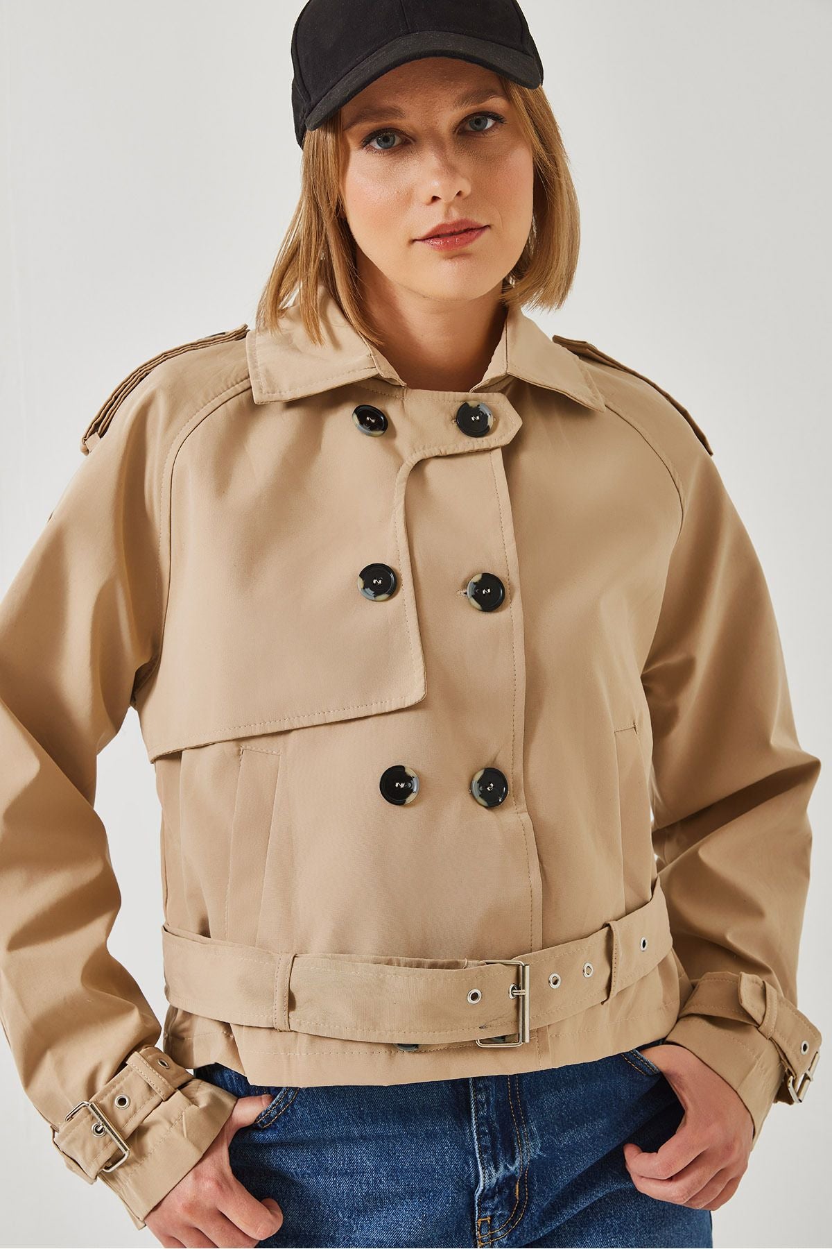 Women's Arms and Waist Belt Jacket 2604 60351266