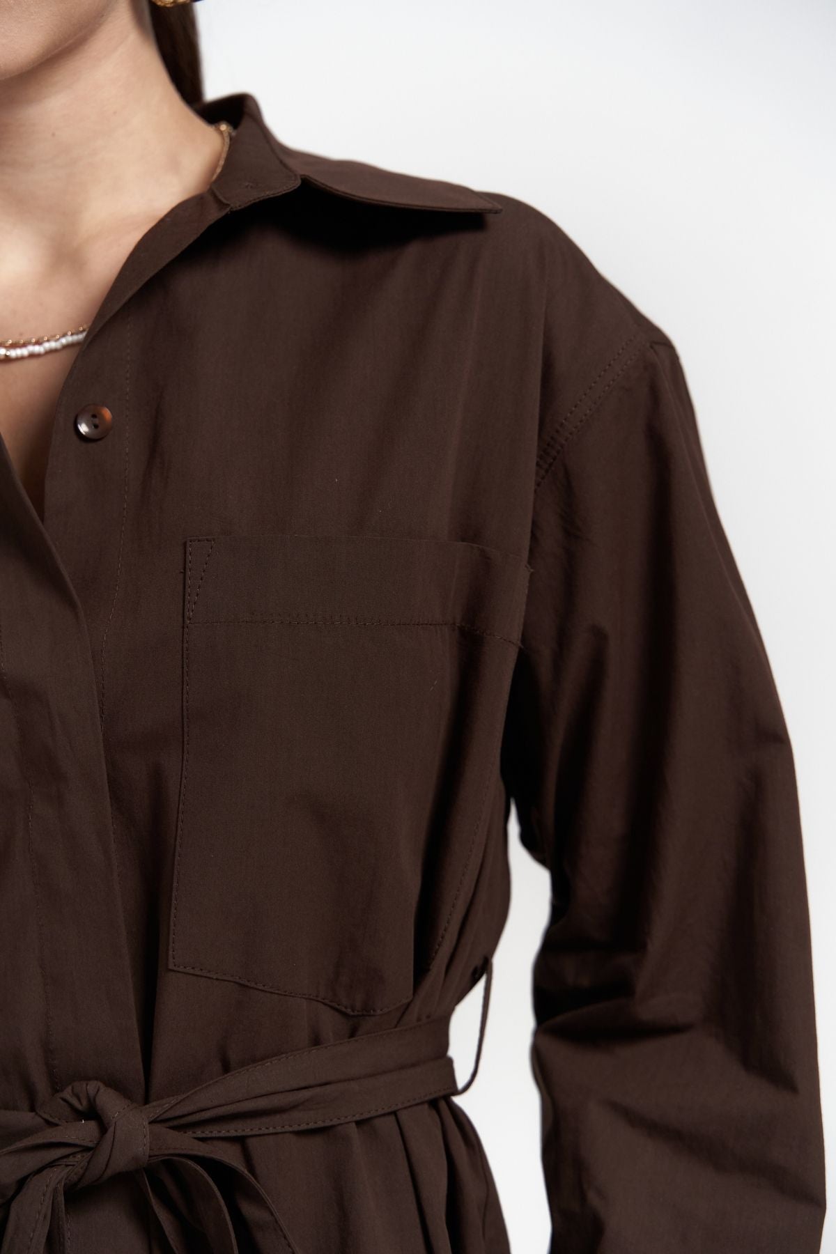 BELSAY TREATCOOT COFFEE DRESS