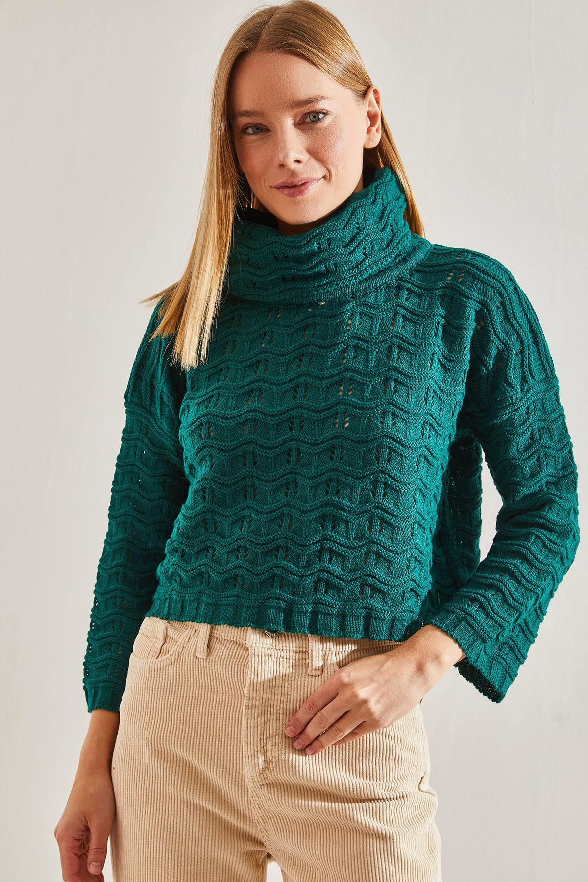 FISHER FISHER BOARD PATTERN KNITTY Sweater