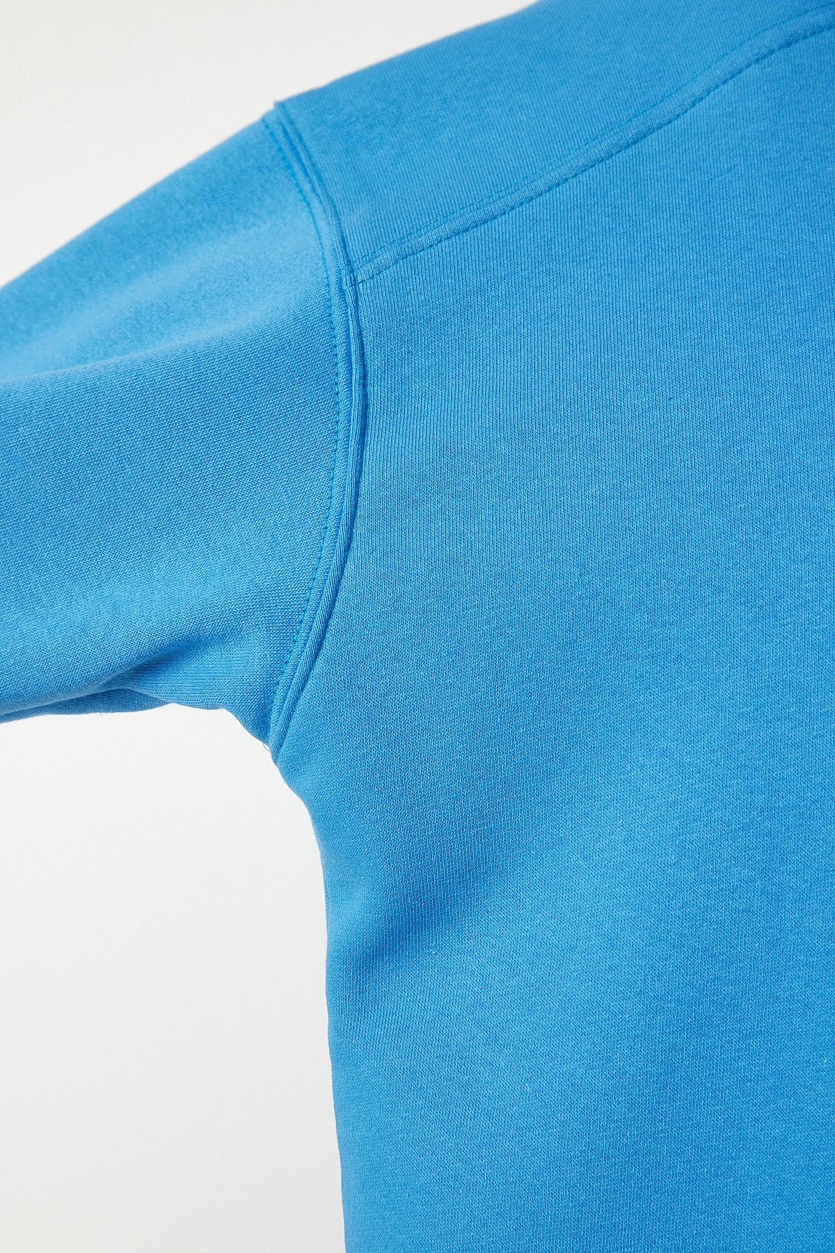 Woman Sky Blue Blue Sweatshirt Mc00232