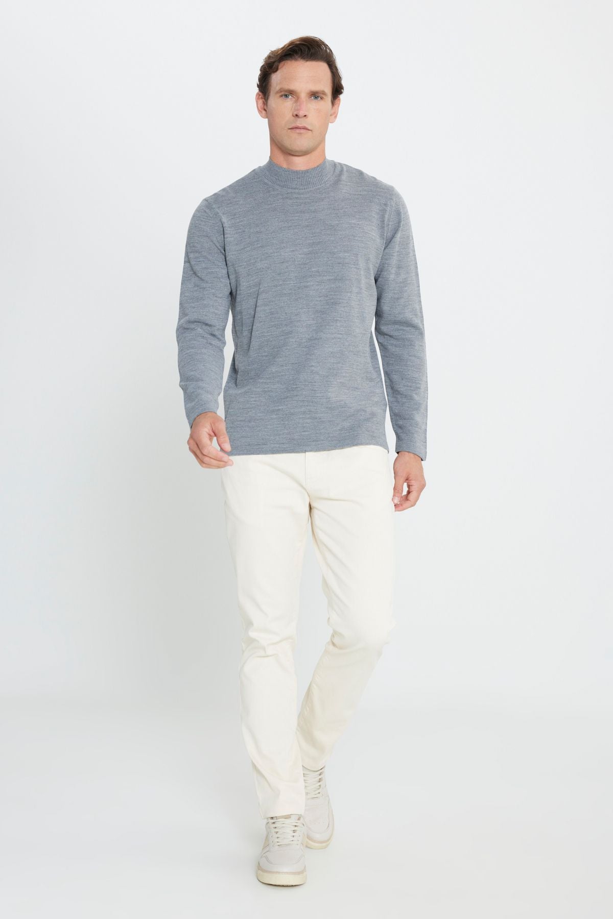Men's gray melang
