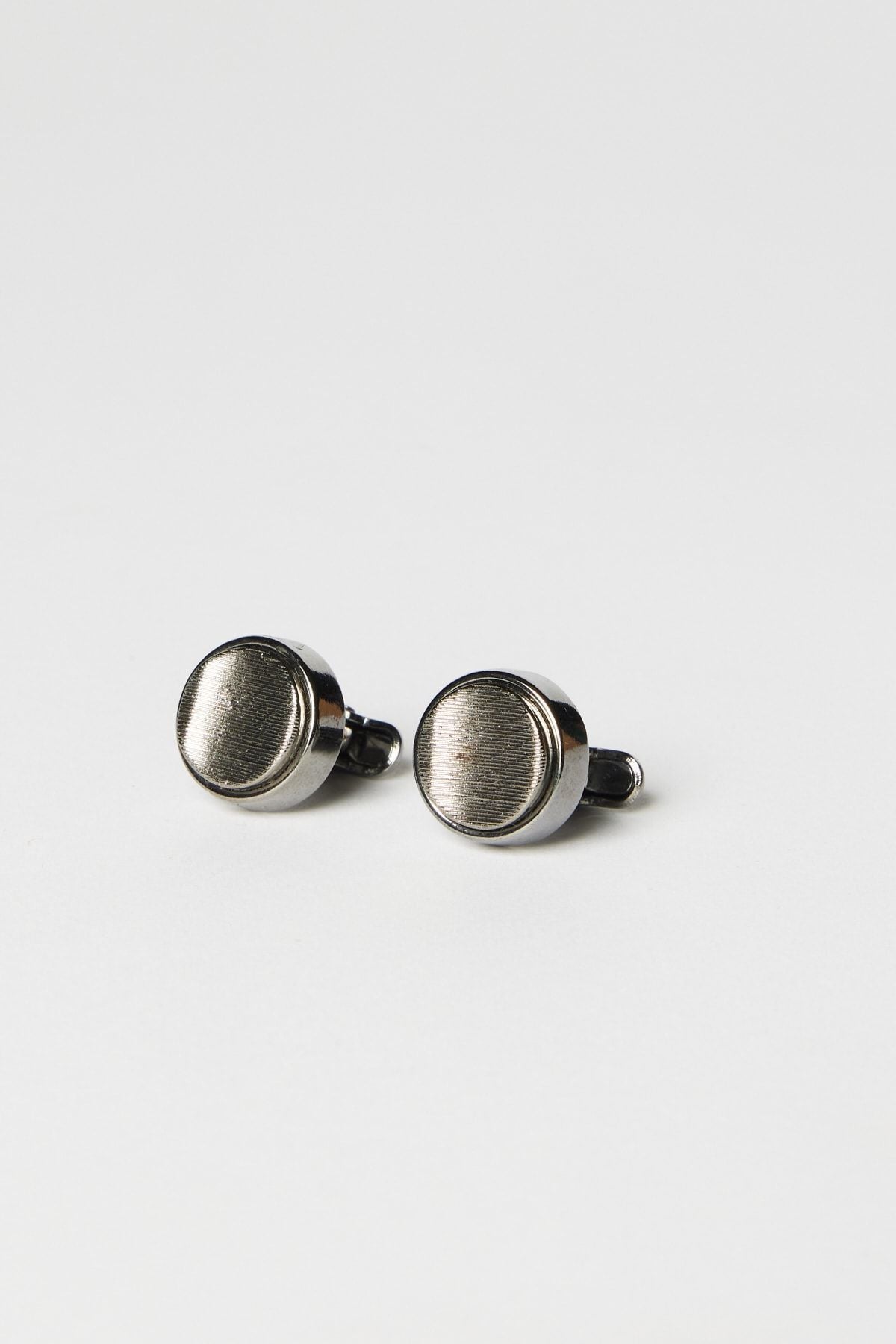 Men's Gray Metal Special Gift Boxed Cufflink