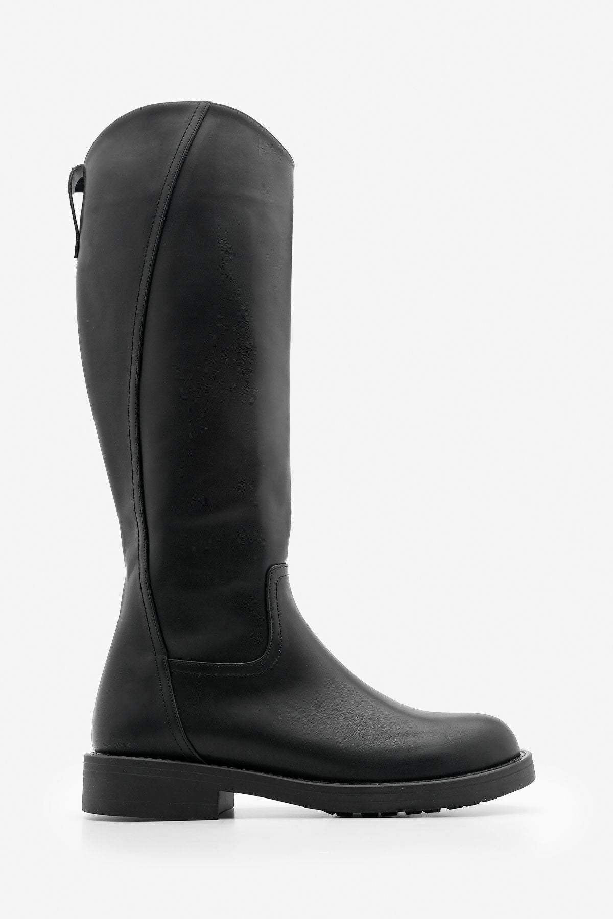 Women's Side Zipper Daily Boots Sirante Black