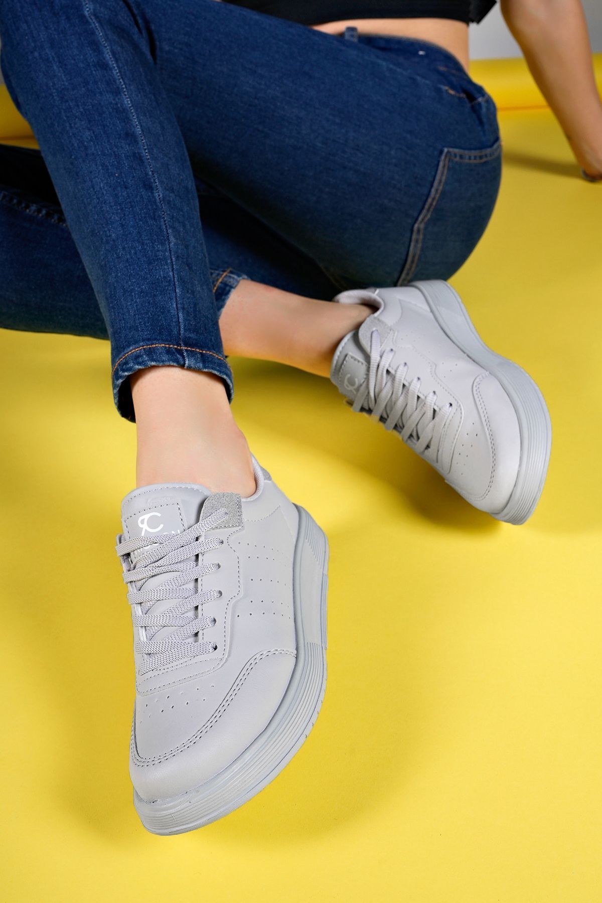 Glaweth Woman Sneaker 0012158 Gray