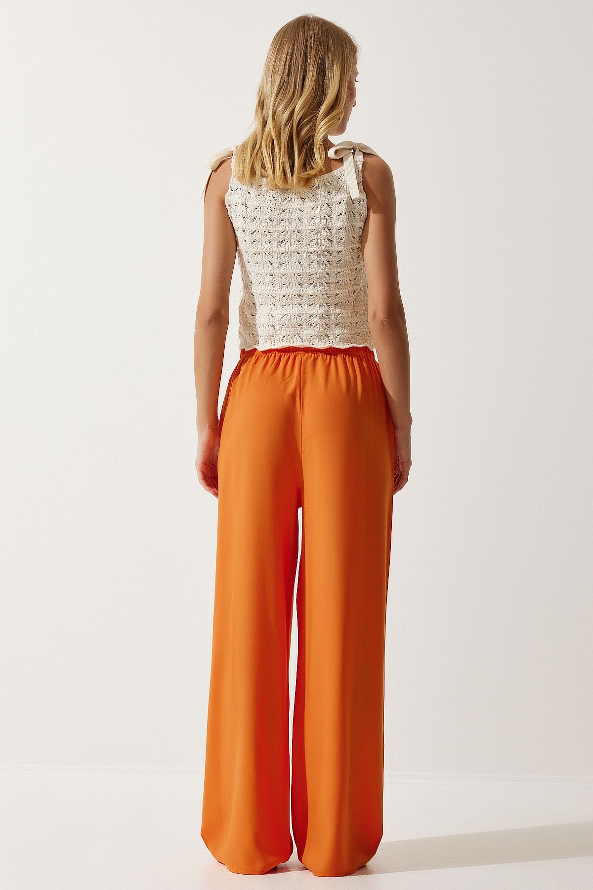 Female Oranj Summer Viscose Palazzo Pants EN00610
