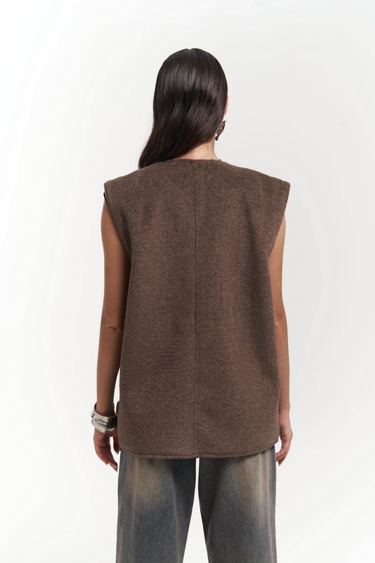 Colmar Coffee Shabby Cardigan