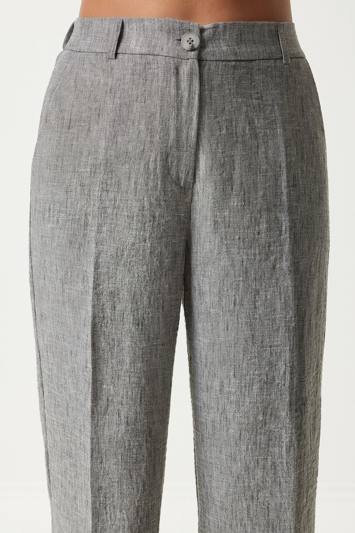WOMEN'S ARRASİSİT SHALL YAKA Oversize Vest Trousers Set FN03230