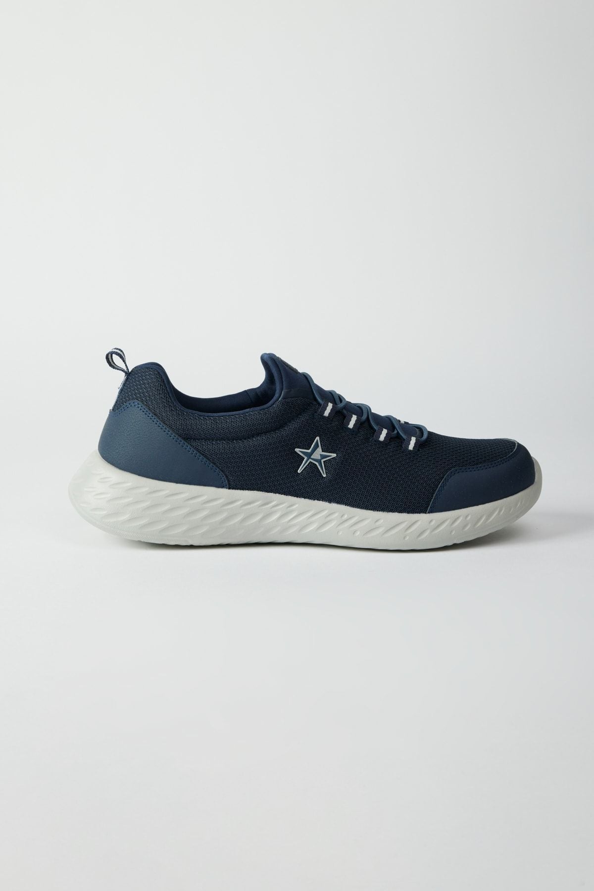 Men's navy blue daily comfortable base sneaker sneakers