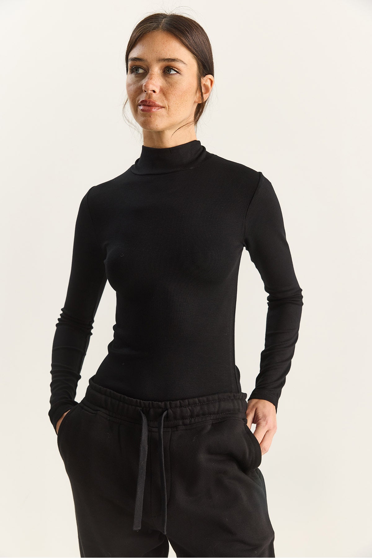 Women's Ultra Soft Half Turtleneck Blouse 140 60283829