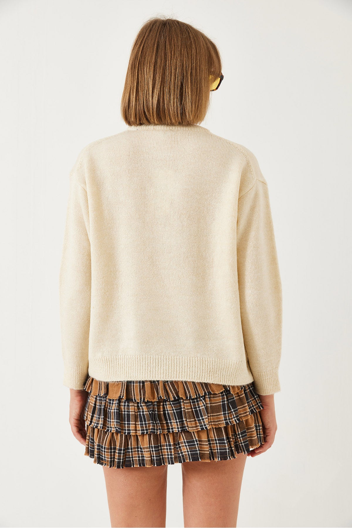 Women's Crew Neck Basic Sweater 20246915