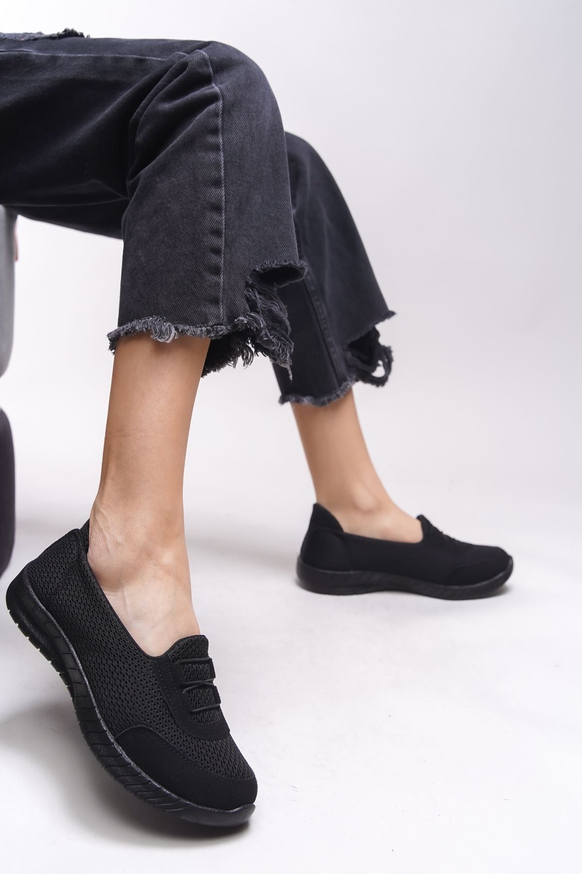 Tepehseris Woman Babet Sport Shoes 001204 Black Black