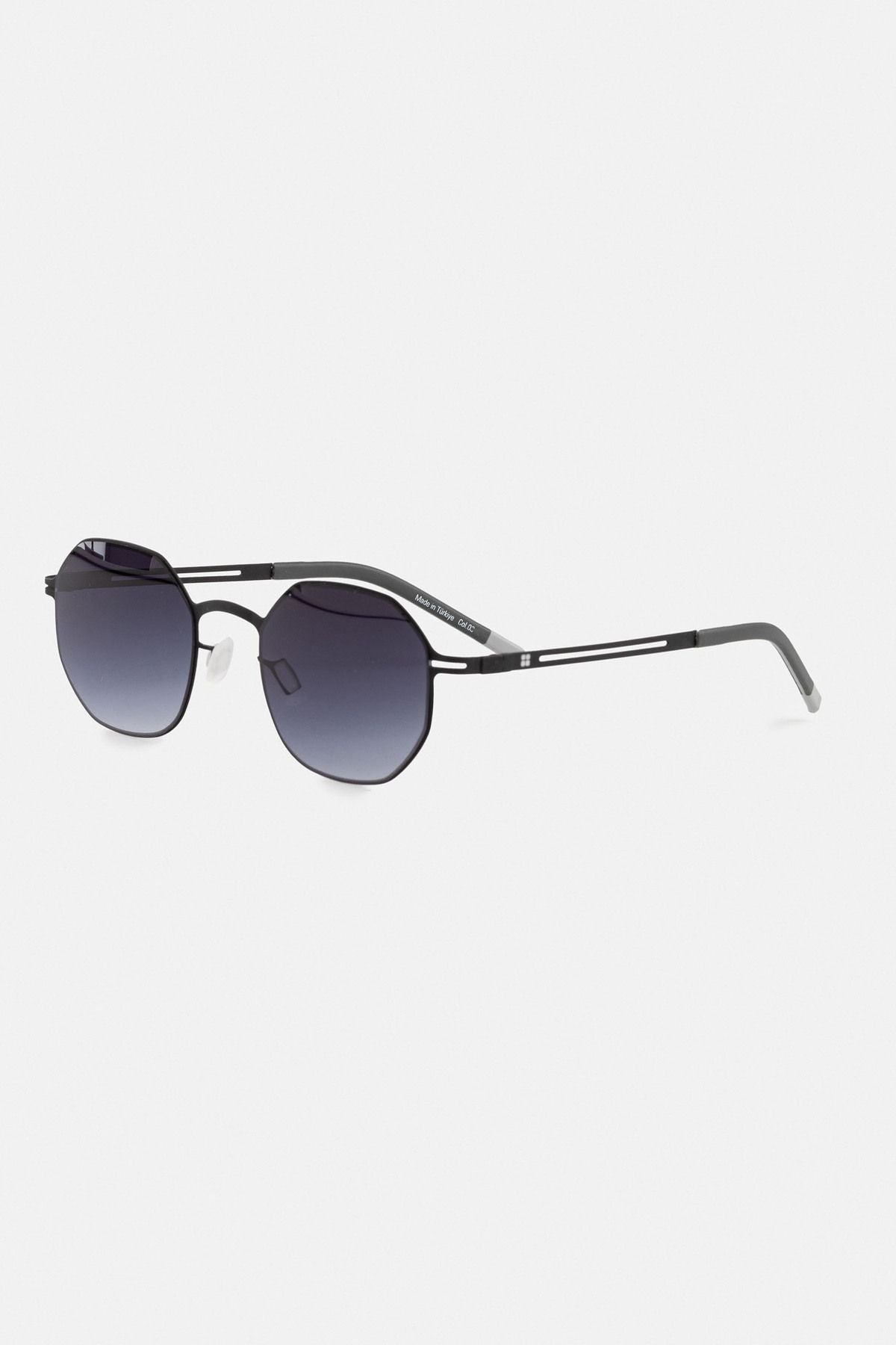 Men's Black Square Hand Made Sunglasses A41y8810