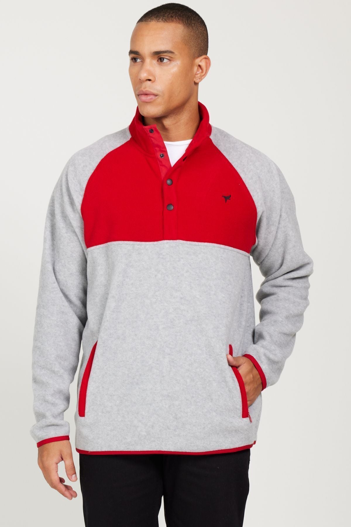 Men's G.Melranj-Red standard Fit Normal Cutter Preola Sweatshirt