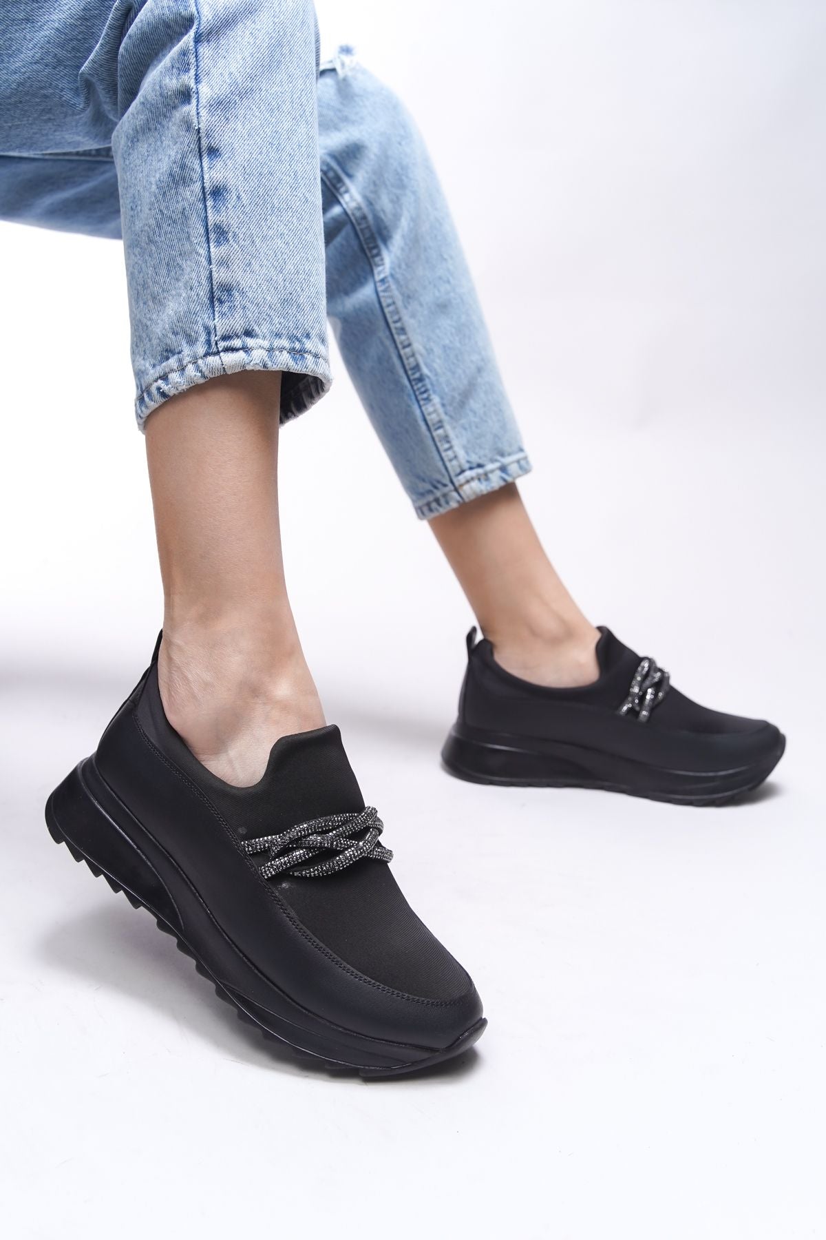 Gaercraes Women Sneaker 00121130 Black Black