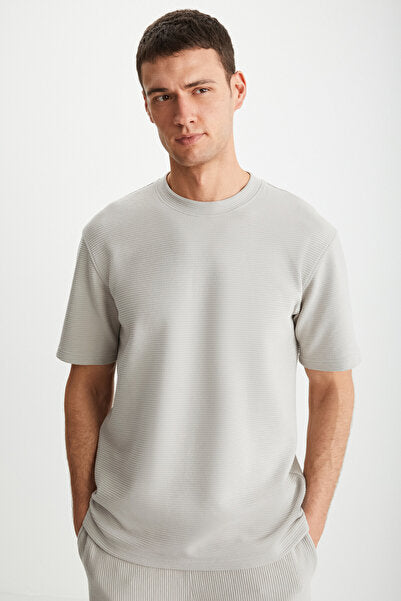 Ramadanp003 Erkek Bej T-shirt