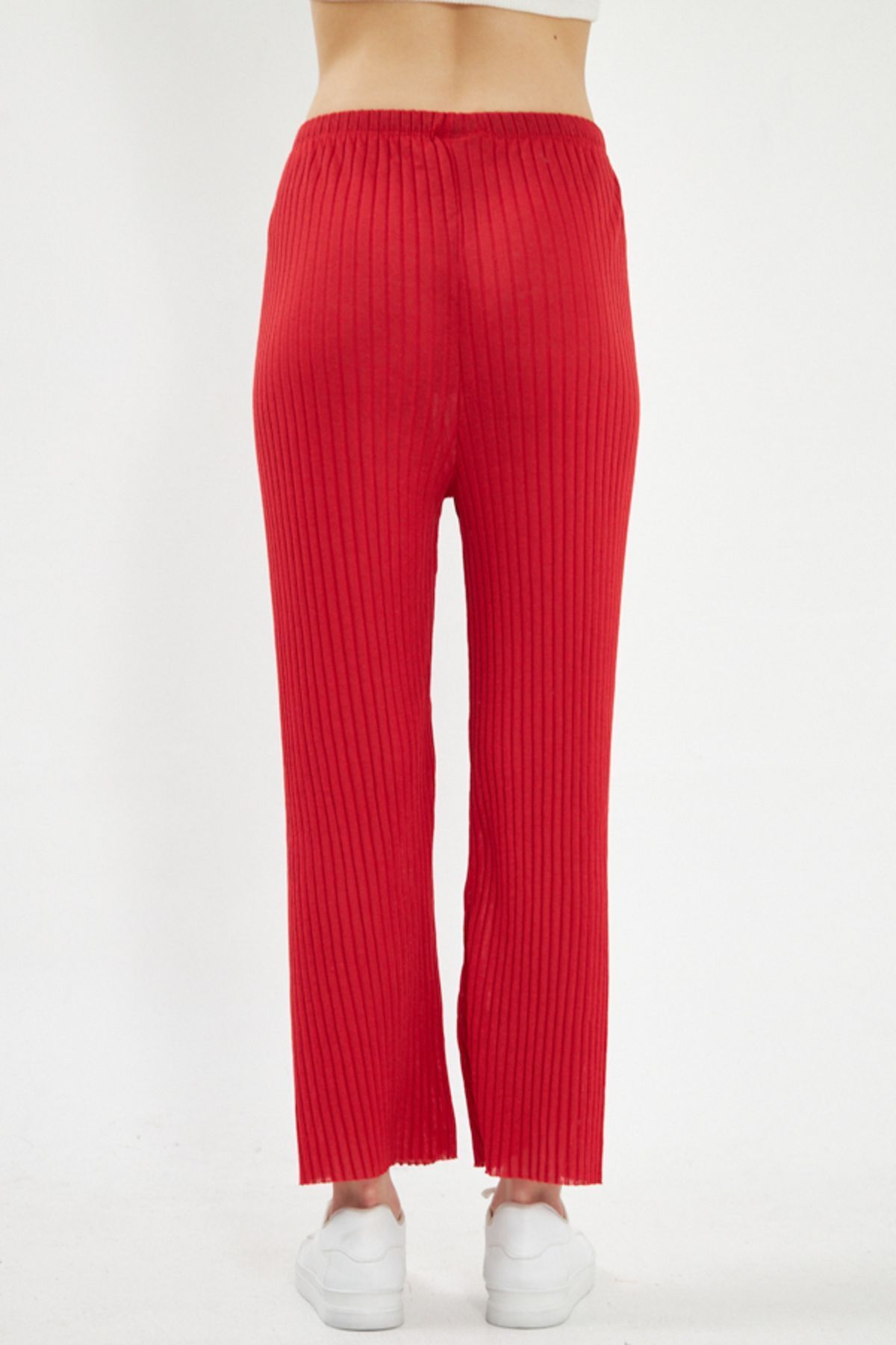 WOMEN'S RED WALL RUBPLESS REMOVED knitwear trousers ARM-22K105002