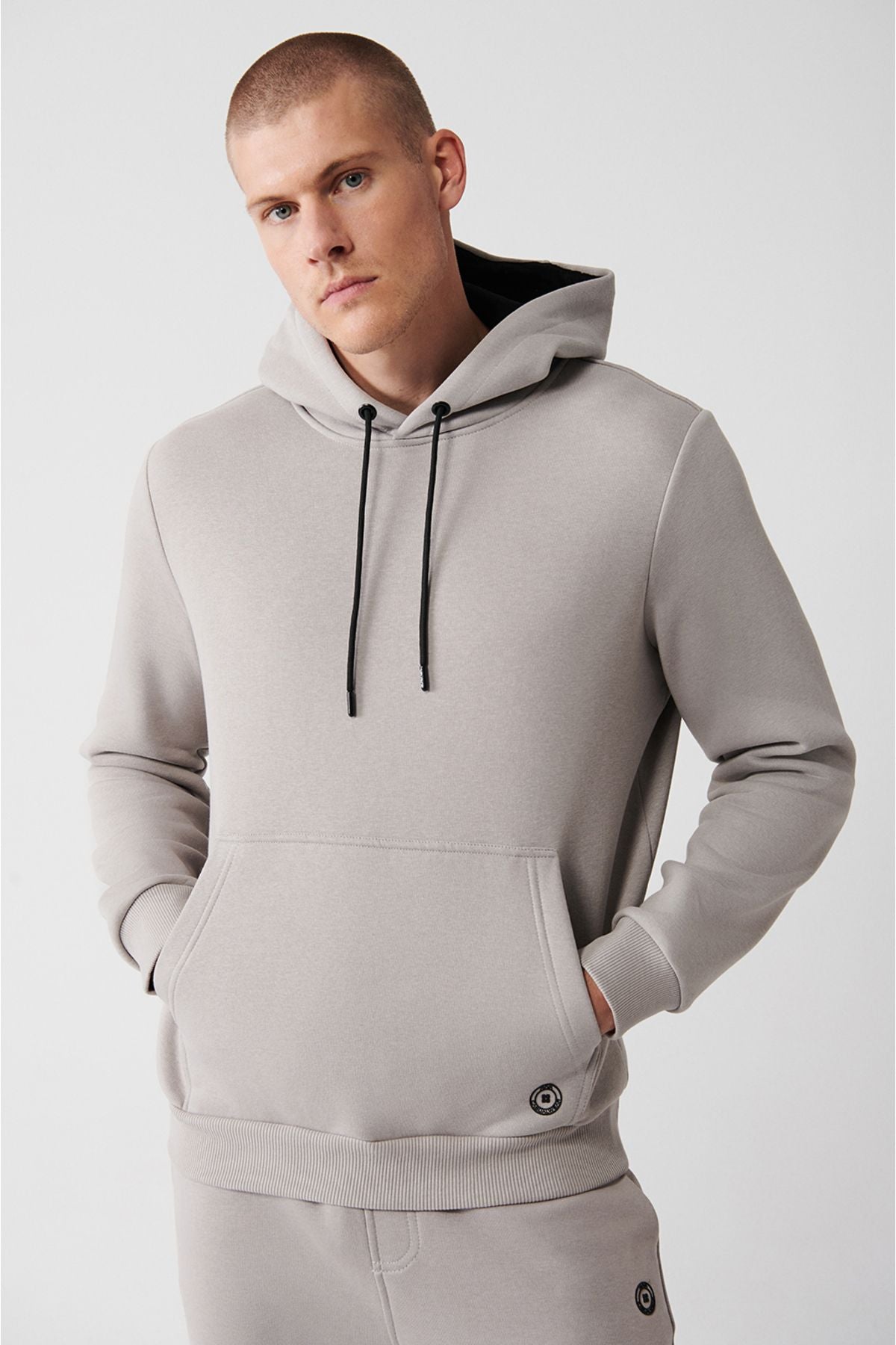 Men's Stone Hooded 3 -IP Cotton Sweatshirt E001018