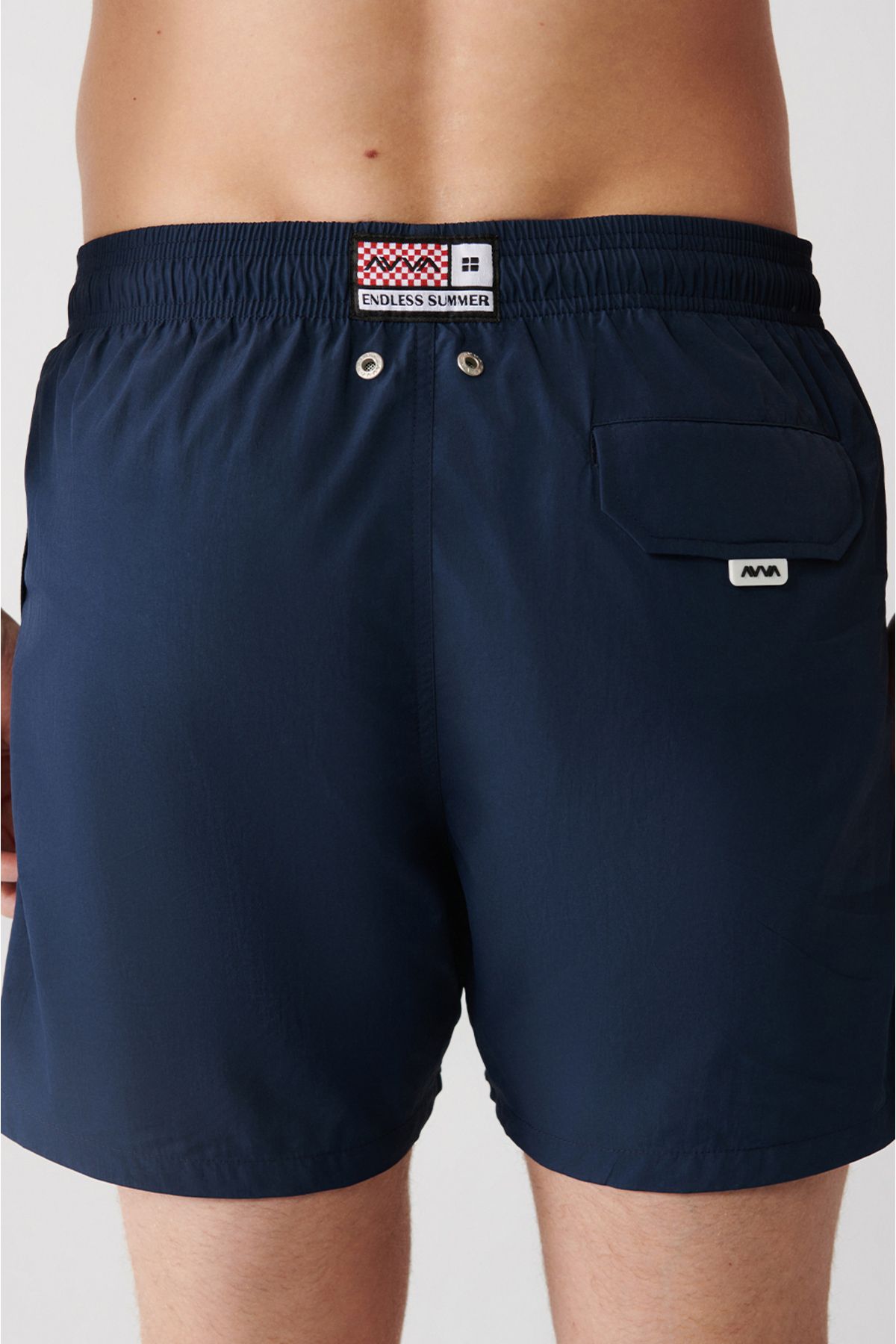 Μπλε Navy Fast Drying Standard Length Straight Special Boxed Comfort Fit Mayo Sea Short