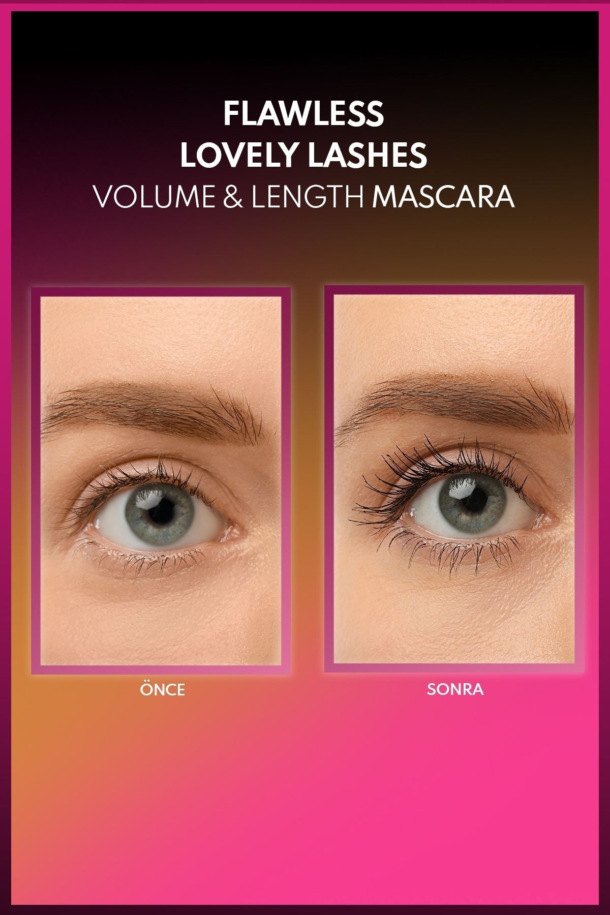 Flawless Lovely Volume and Extension Effective Mascara