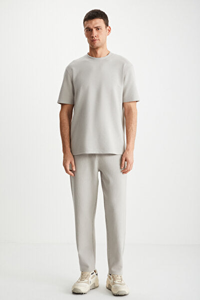 Ramadanp003 Erkek Bej T-shirt