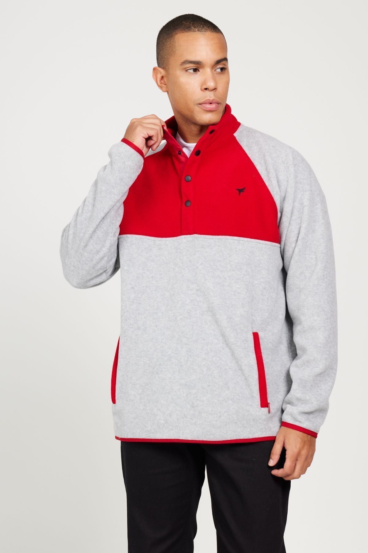 Men's G.Melranj-Red standard Fit Normal Cutter Preola Sweatshirt