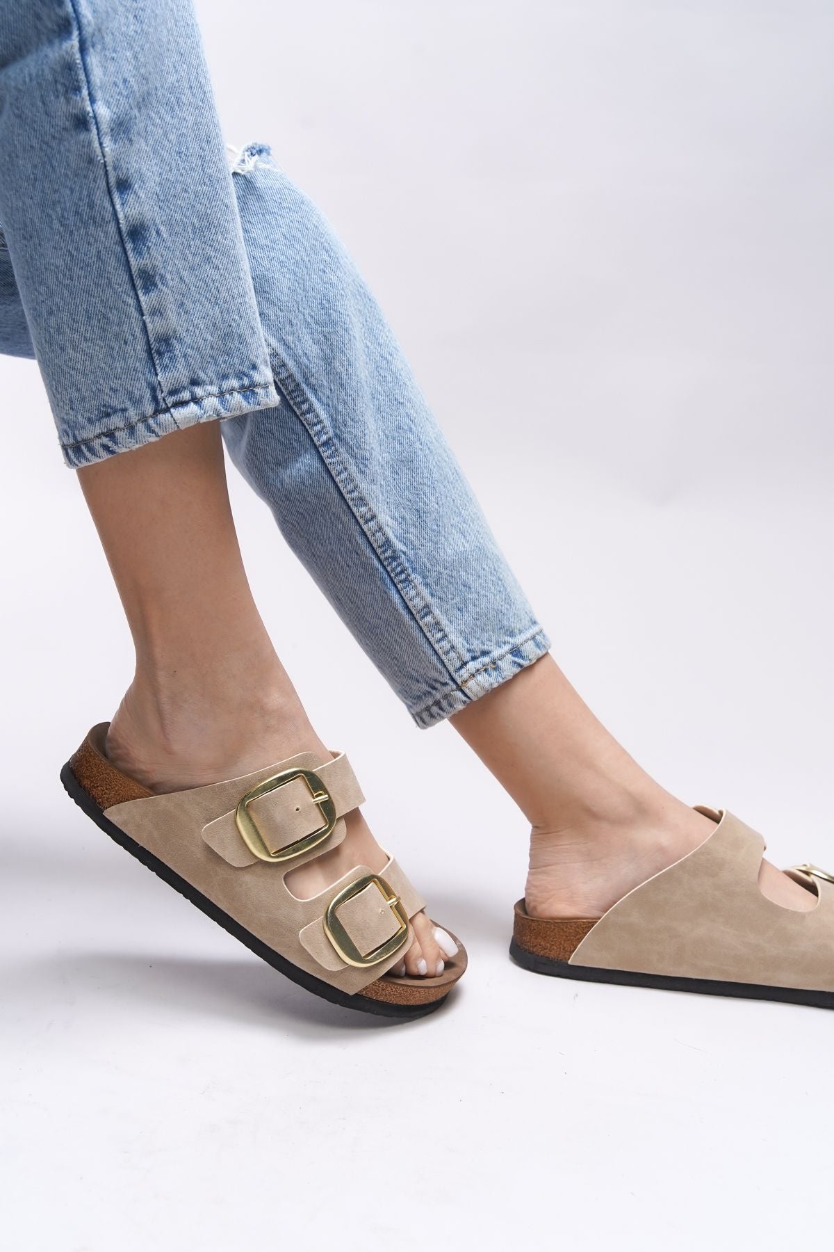 VYLSULA WOMEN'S DOUBLE BUYPALI Slipper 0012602 beige