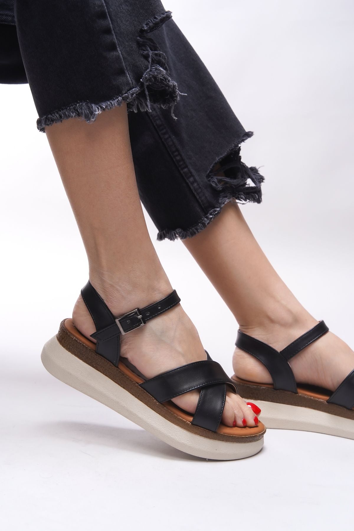Myltheris Woman Sandals 0012600 Black