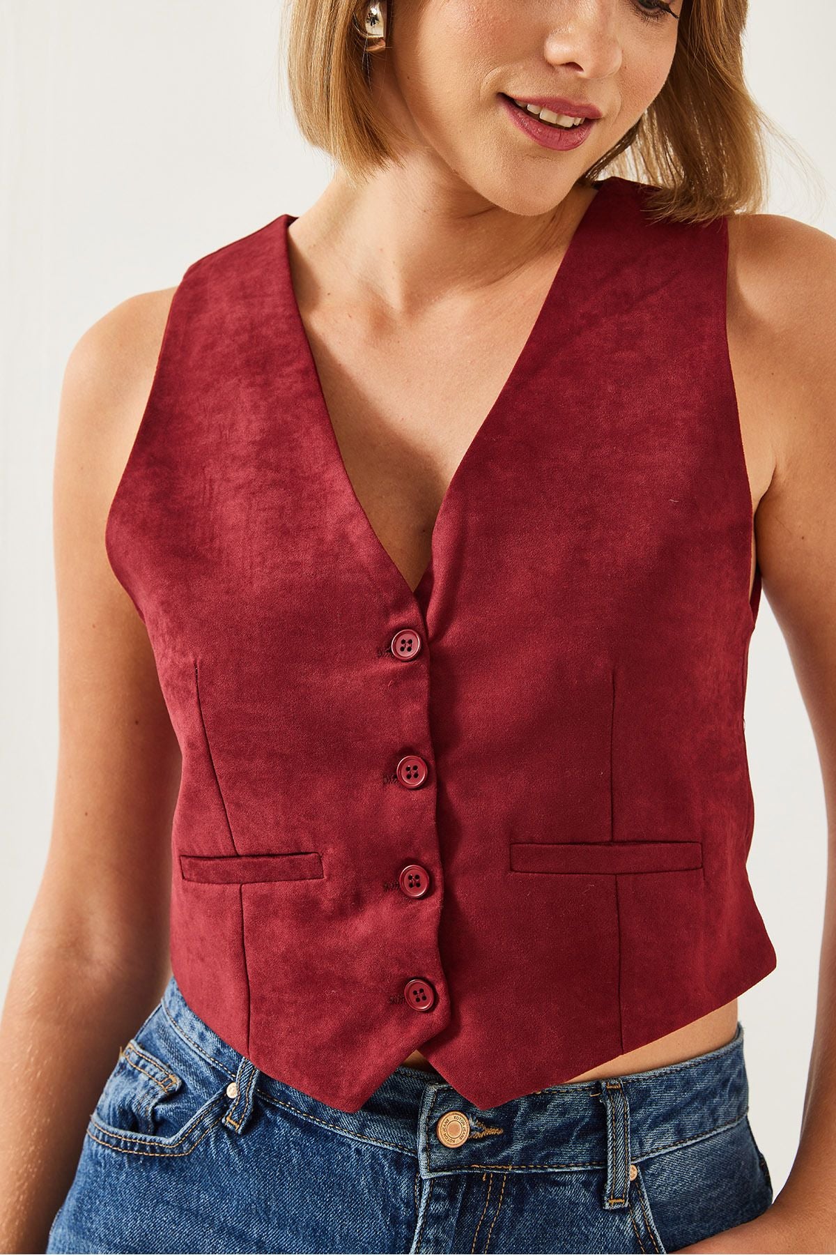 WOMEN'S SÜET VEST 60261011