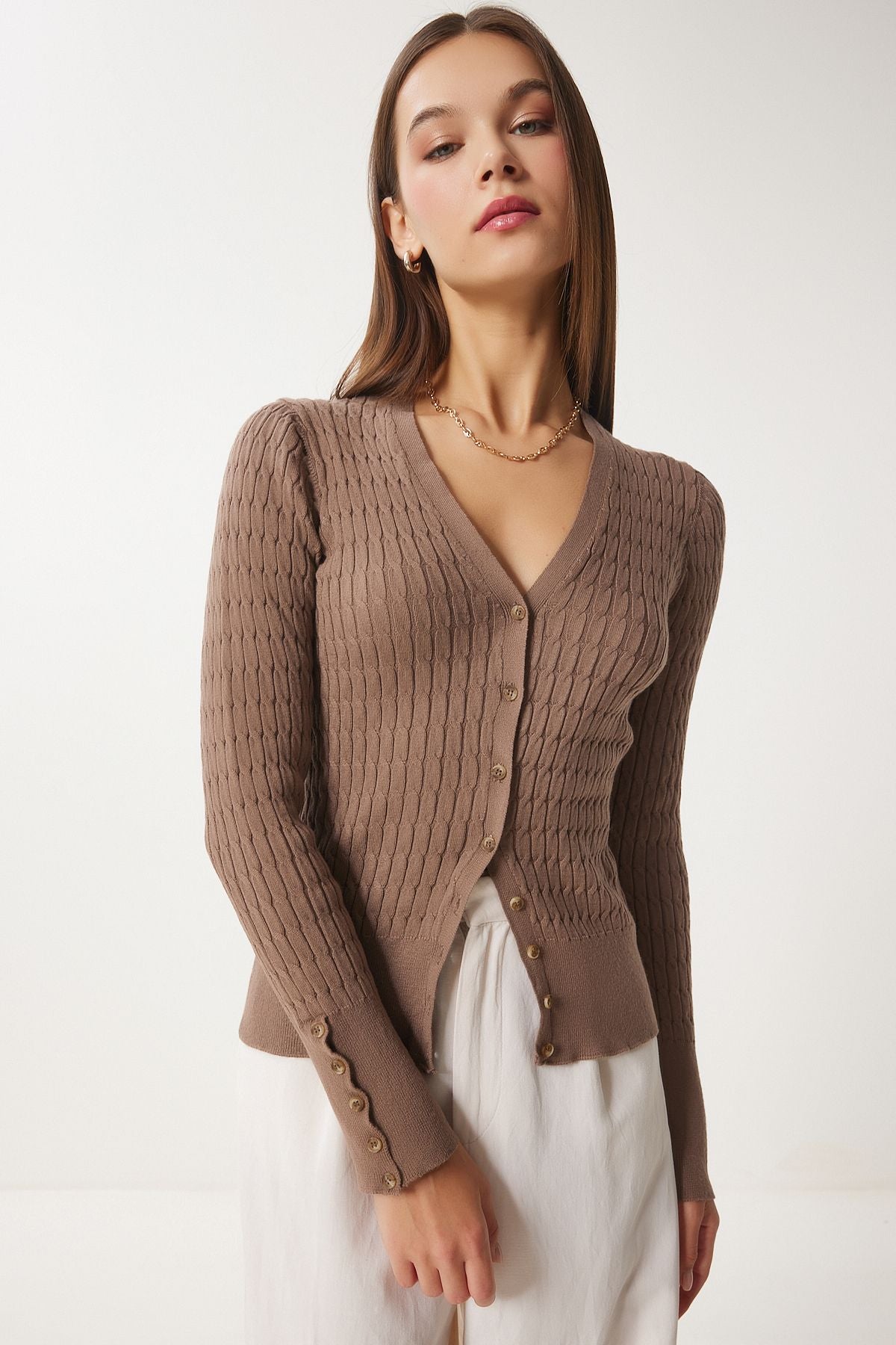 Female Mink The Knitwear Cardigan FN03399