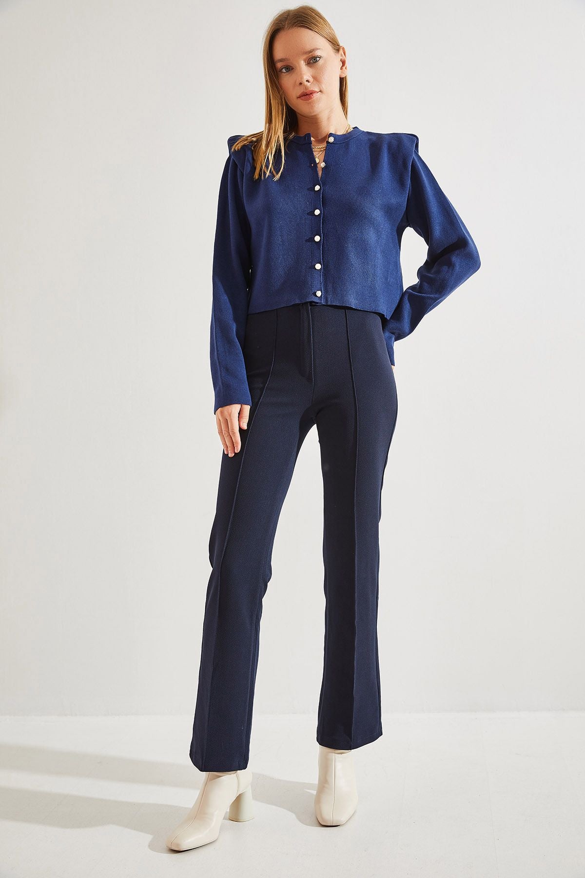 Female Palazzo Scuba Fabric Pants