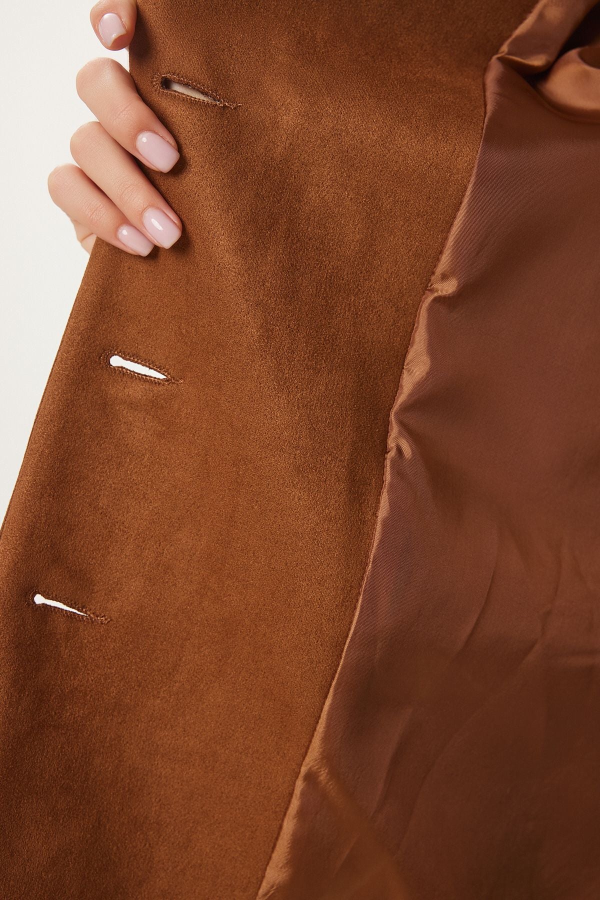 Woman Taba Premium Suede Blazer Jacket FN03443