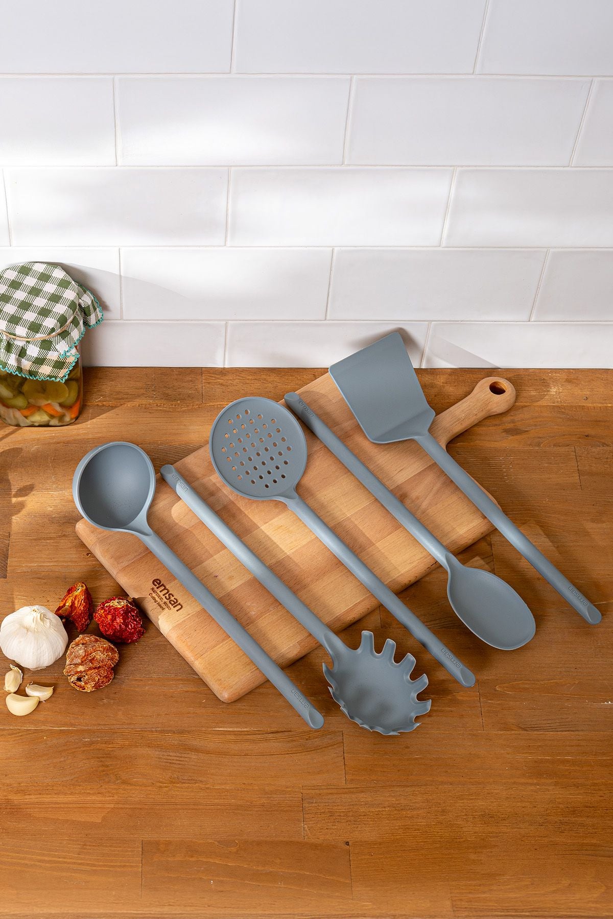 Fiesta 5 Piece Service Set Gray