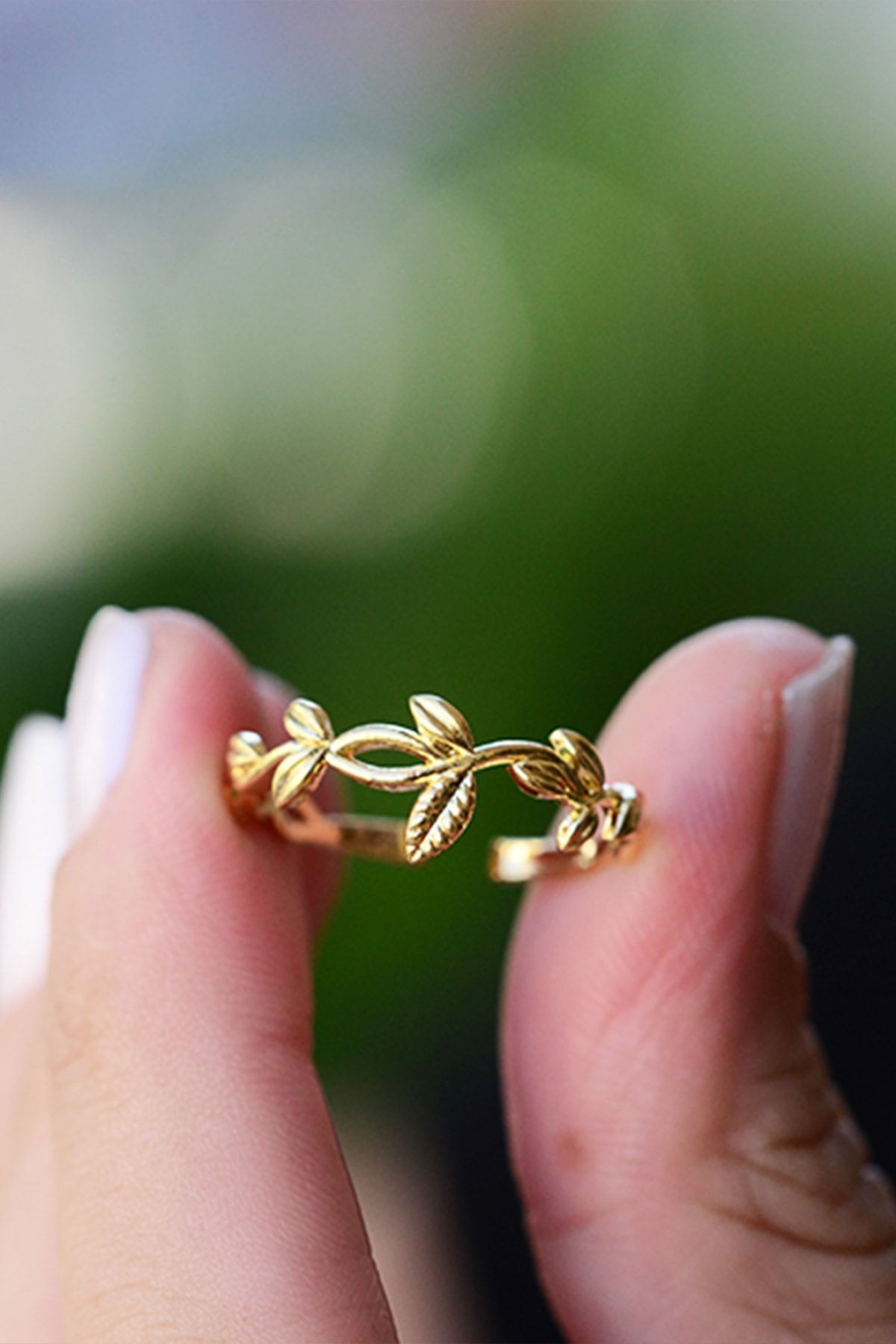 Love Sarmatizable Adjustable 14k Gold Plated Woman Ring