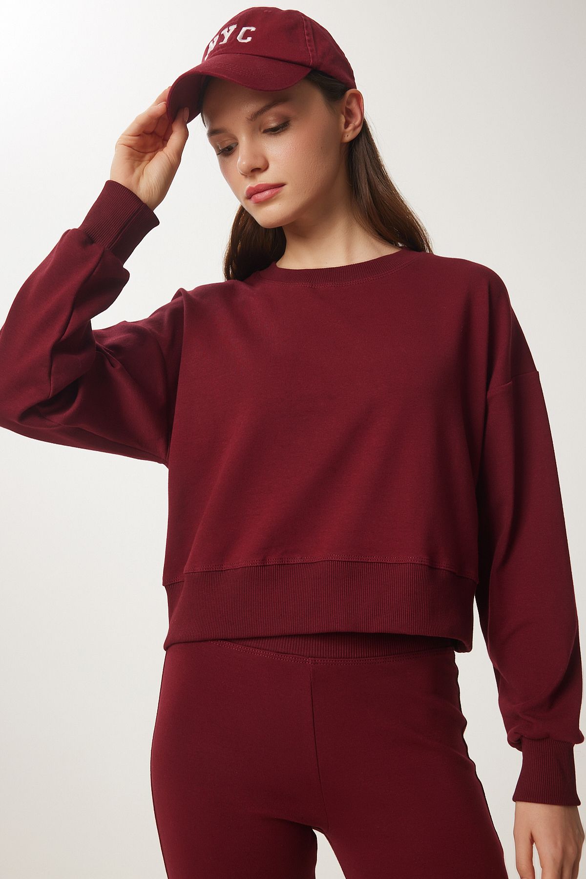 Female Bordeaux Bicycle Collar Tracksuit Team XR00022