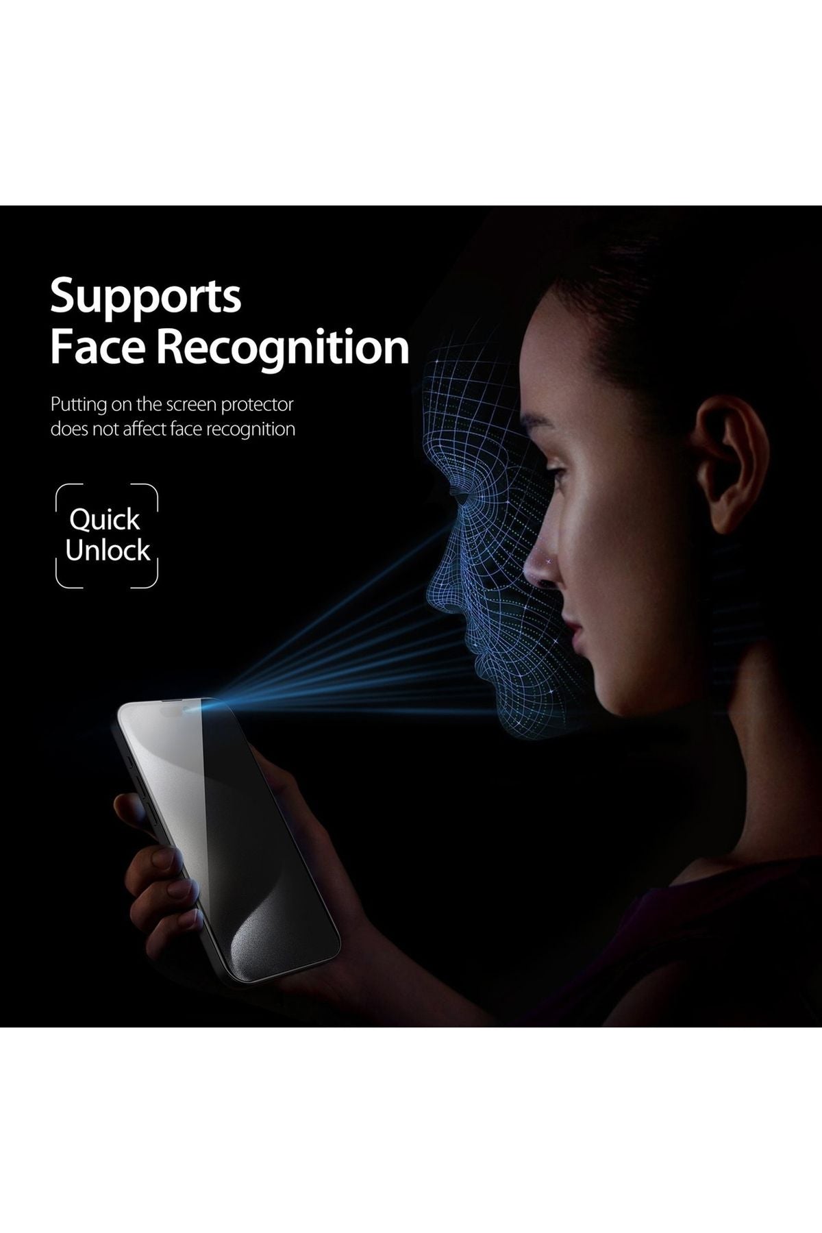Iphone 15 Pro Compatible Cam Privacy Ghost Full Covering Screen Protector