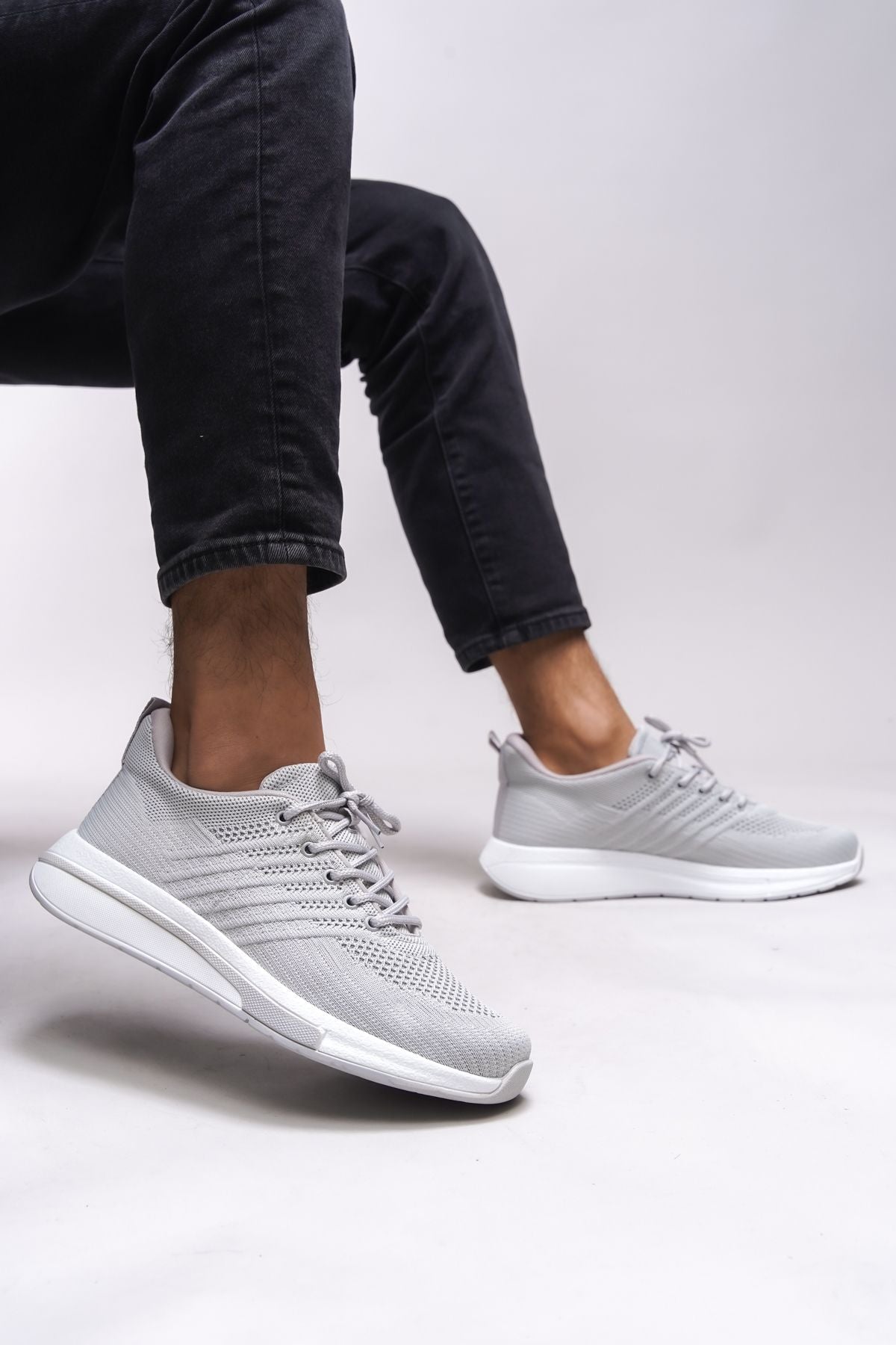 Qhasalzu Unisex Sneaker 0012118 Gri