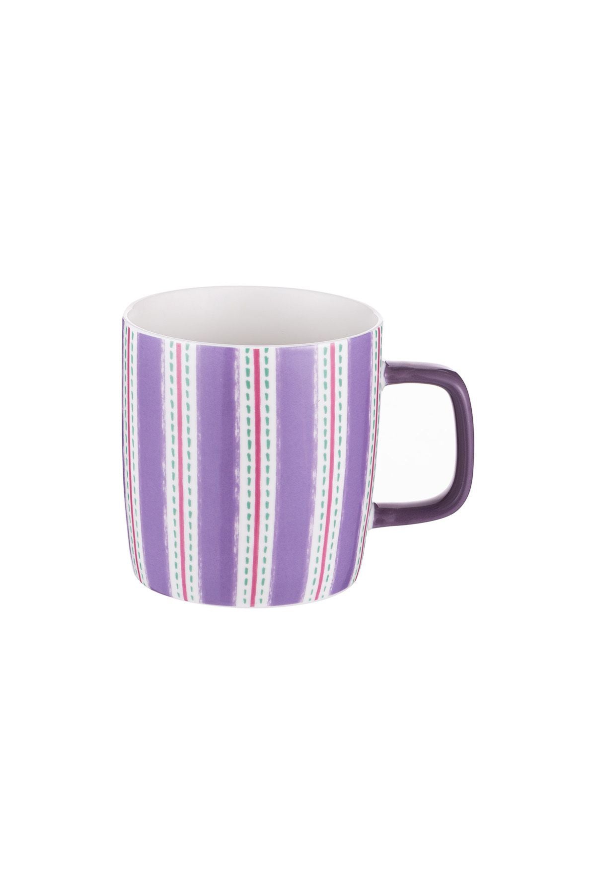 Striped New Bone Cup 350 ml Purple