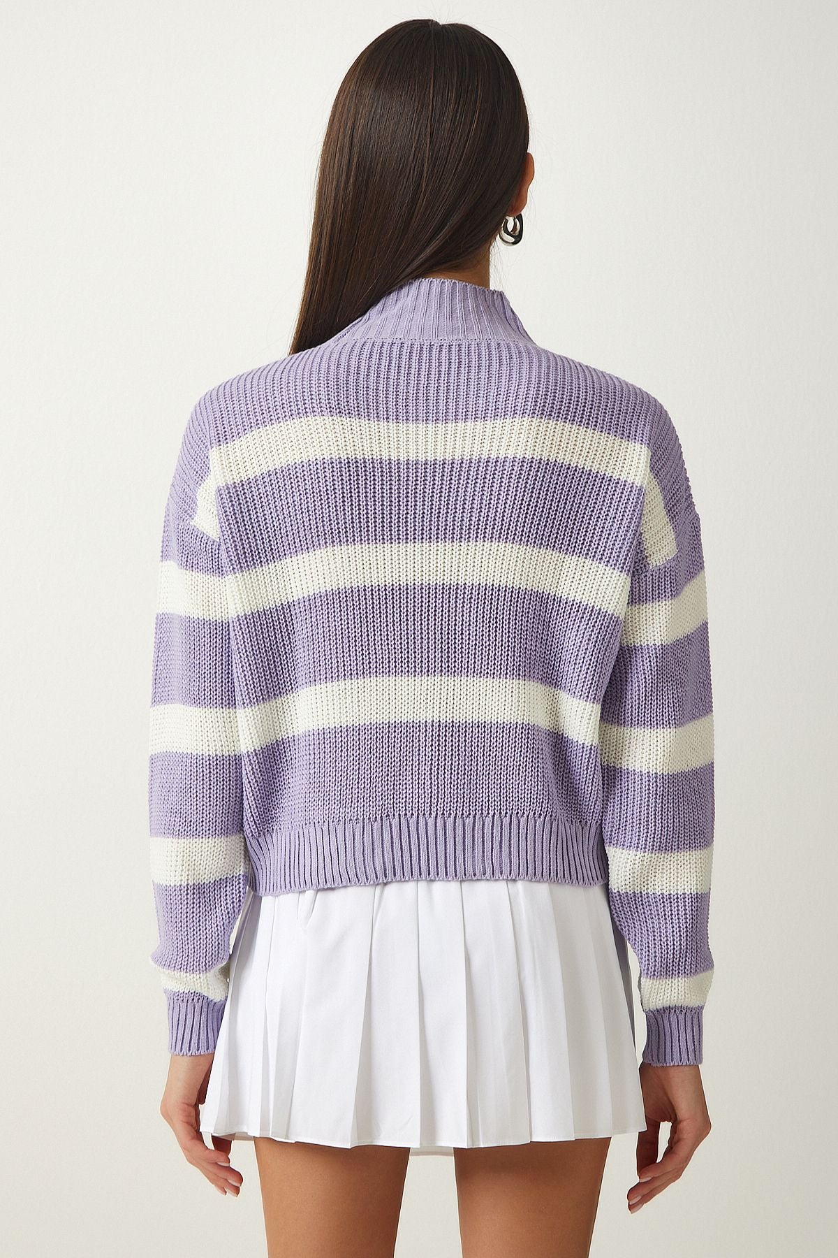 WOMEN'S LILLA RED BOARD TRIKO Sweater Za00073