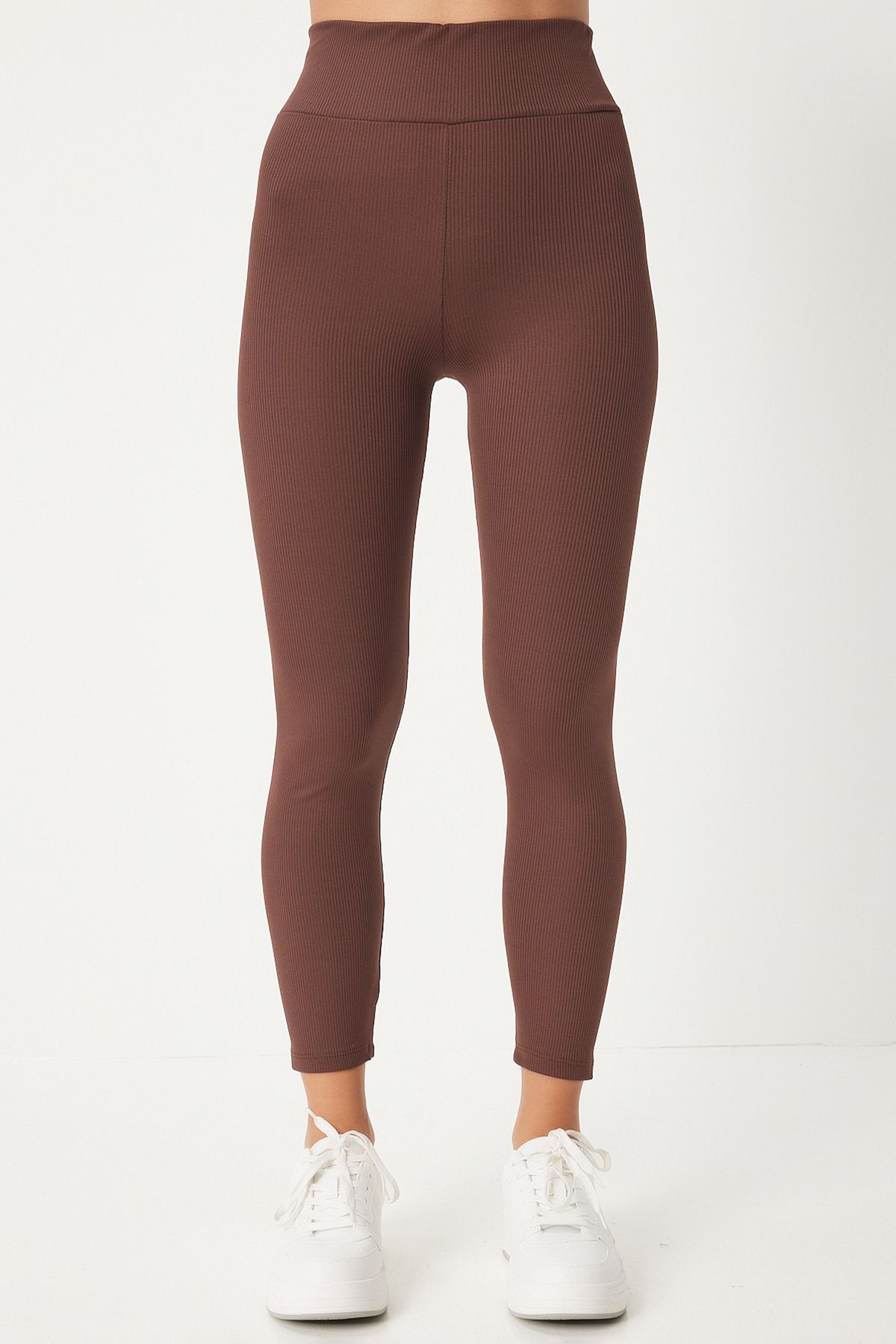 Female Chocolate High Waist Wick Knitting Tights ZV00208