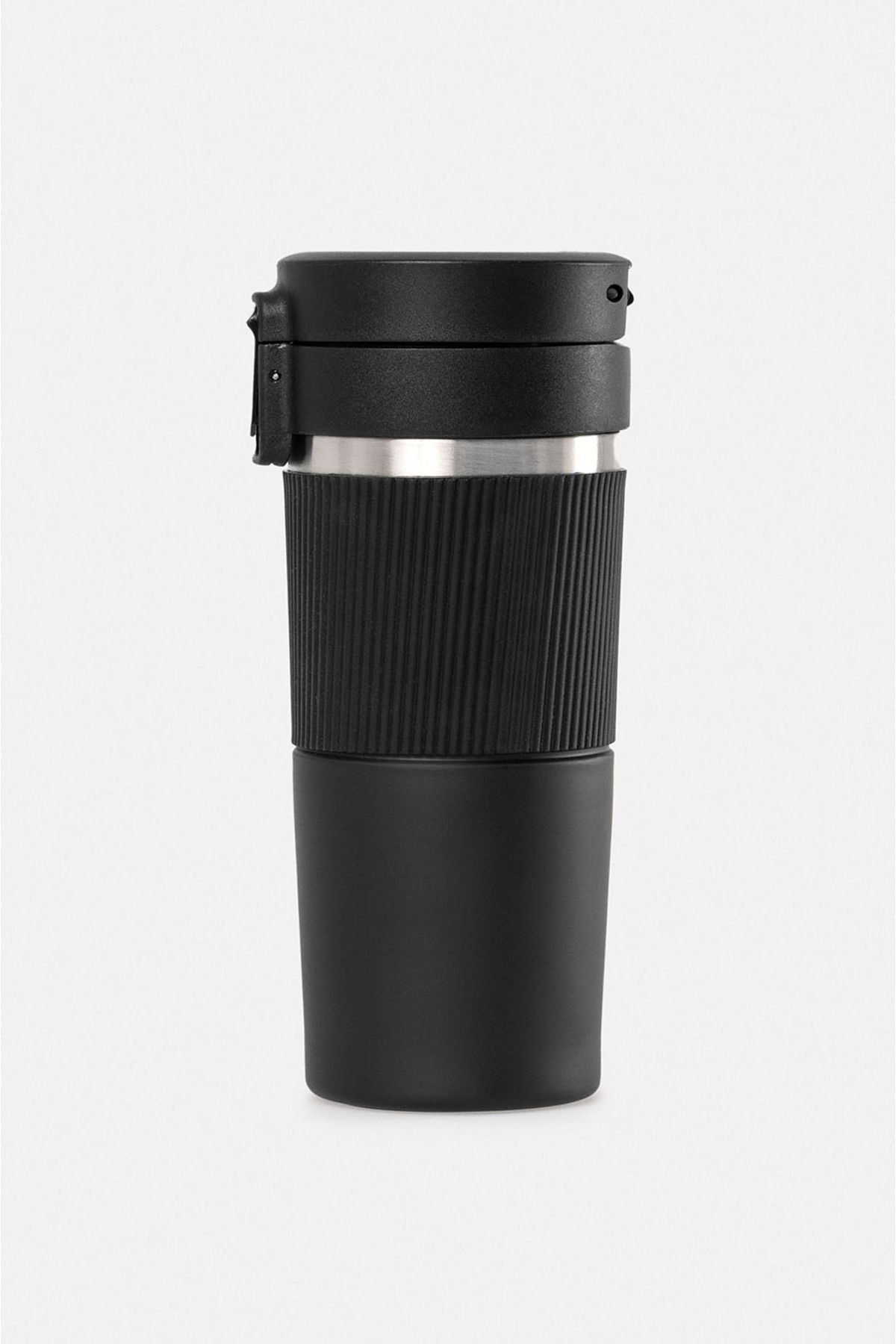 Men's Black Sport Stainless 100 %Steel Thermos 400 ml B009902