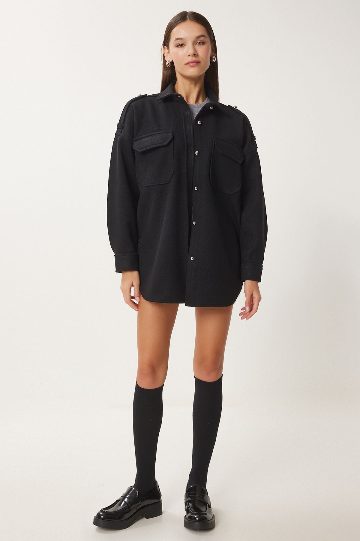 Woven Woven Shirt Jacket FH00020