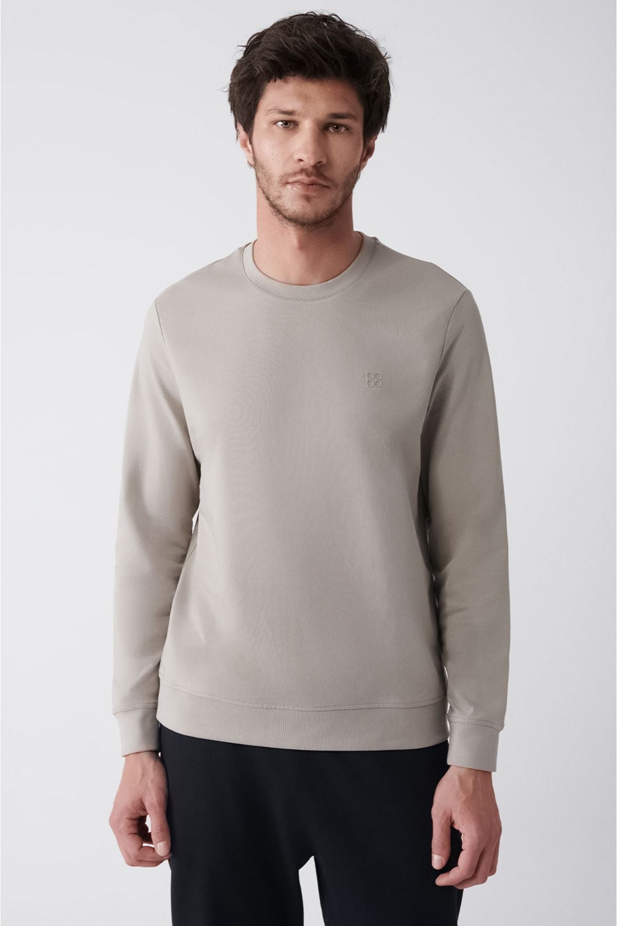 Men's Stone Bike Cotton Cotton 2 Triple Sweatshirt E001200