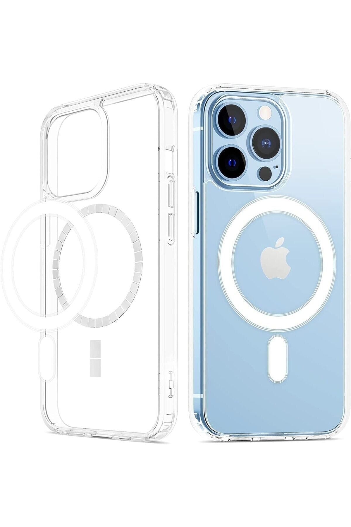 Iphone 13 Pro Max Compatible Real Magsafe feature hard transparent case